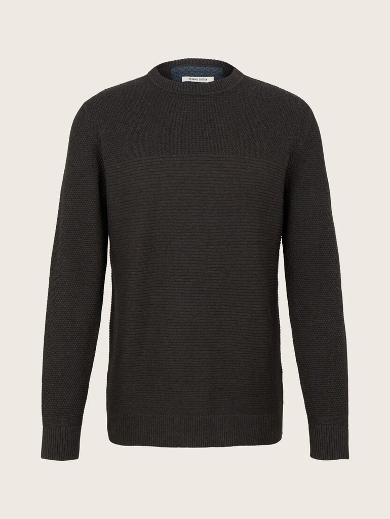 Black Grey Melange 10617