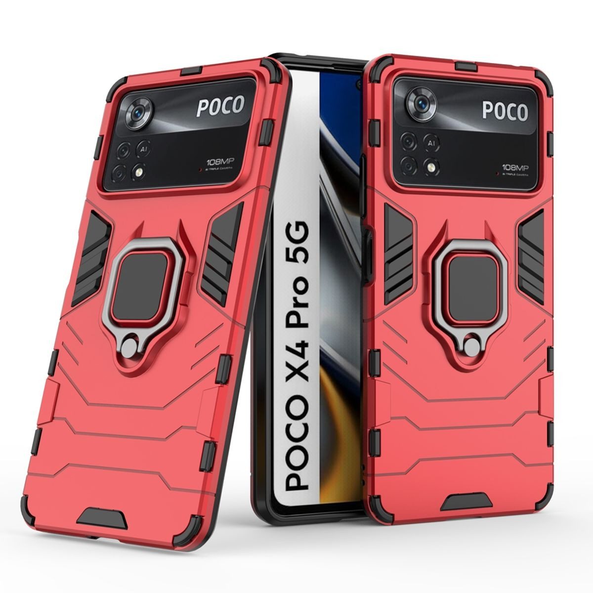 König Design Handyhülle Xiaomi Poco X4 Pro 5G, Schutzhülle Case Cover Backcover Etuis Bumper