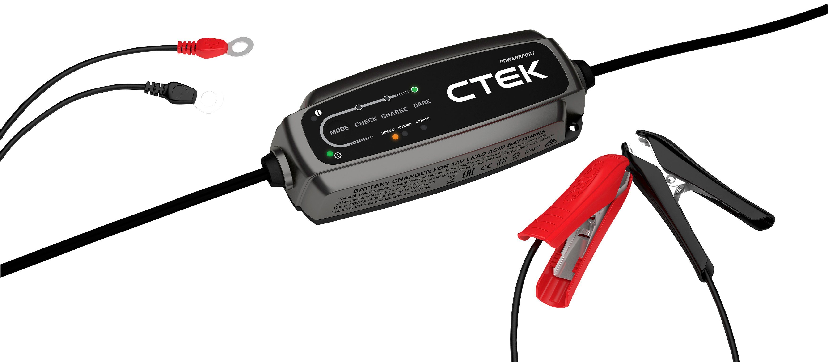 CTEK CT5 Powersport Batterie-Ladegerät (für Blei-Säure-Batterien und Lithiumbatterien)