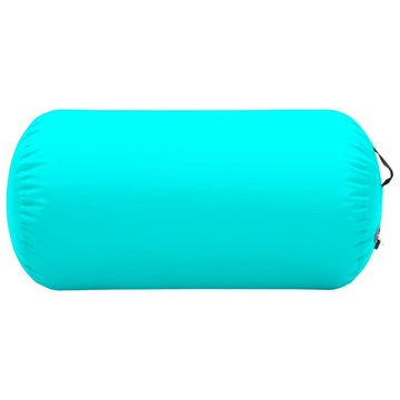 vidaXL Trainingsmatte Yogamatte Fitnessmatte Aufblasbare Gymnastik-Rolle mit Pumpe 120x90 cm