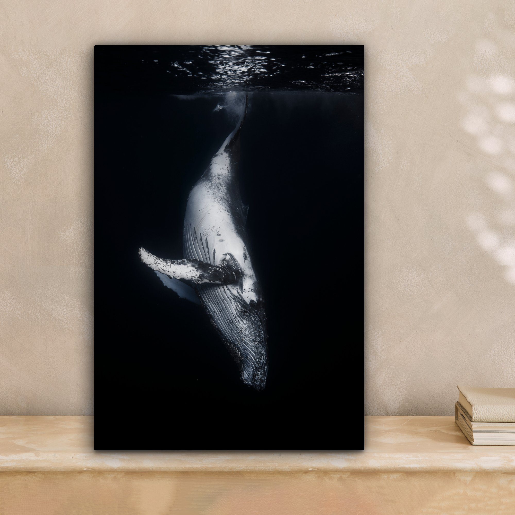 OneMillionCanvasses® Leinwandbild Wale - Meerestiere - Meer - Natur, Fotodr günstig online kaufen