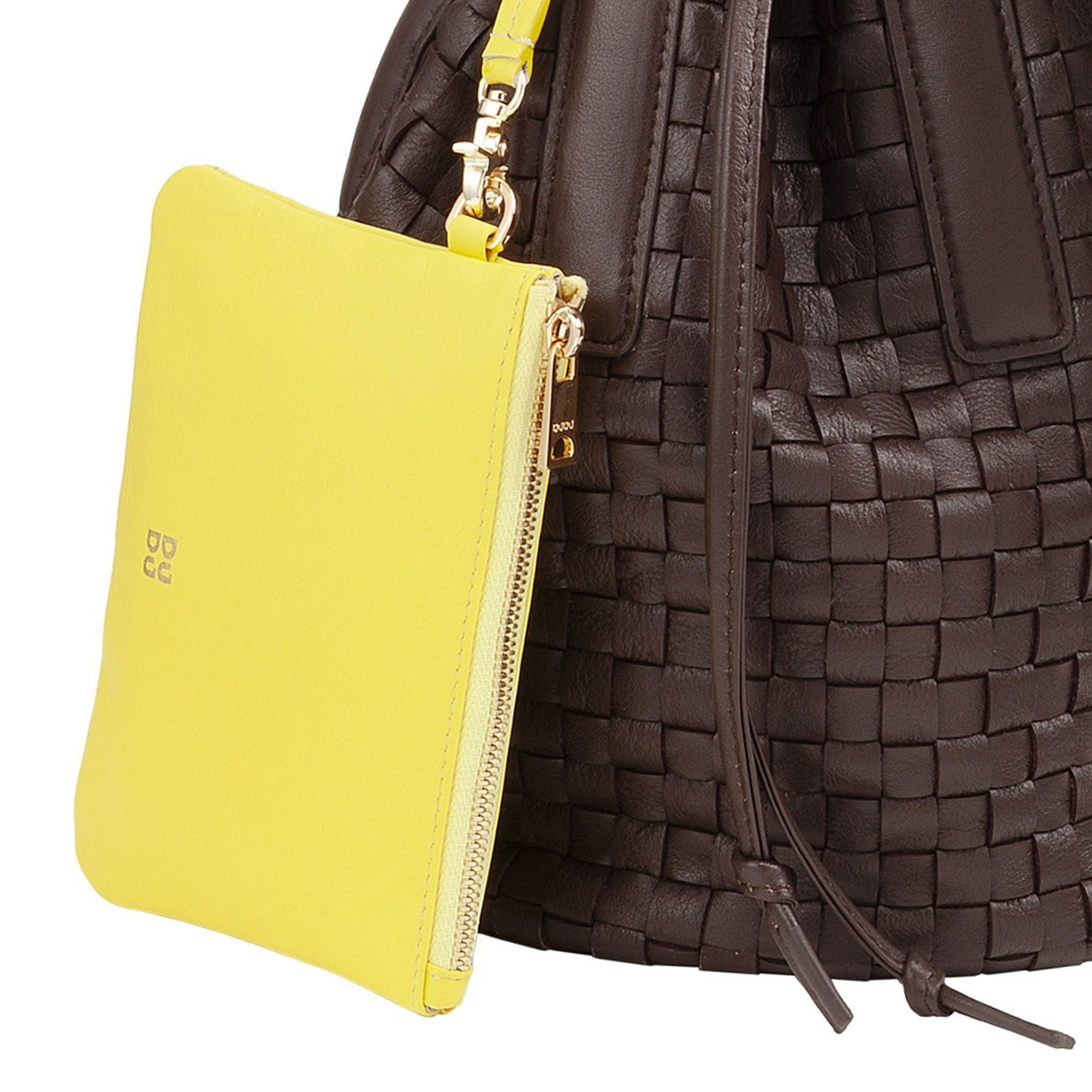 DuDu Beuteltasche Filicudi M., Leder