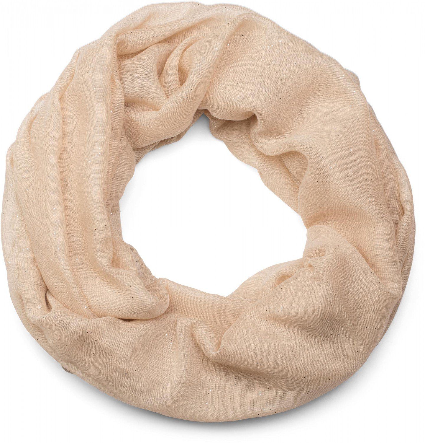 Loop Loop mit Glitzer unifarben