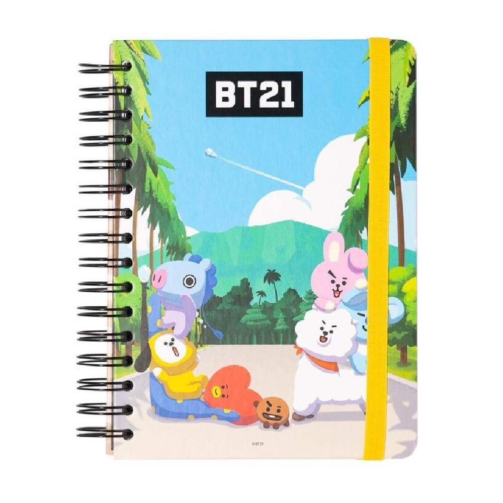 Grupo Erik Merchandise-Figur BT21 A5 Notizbuch