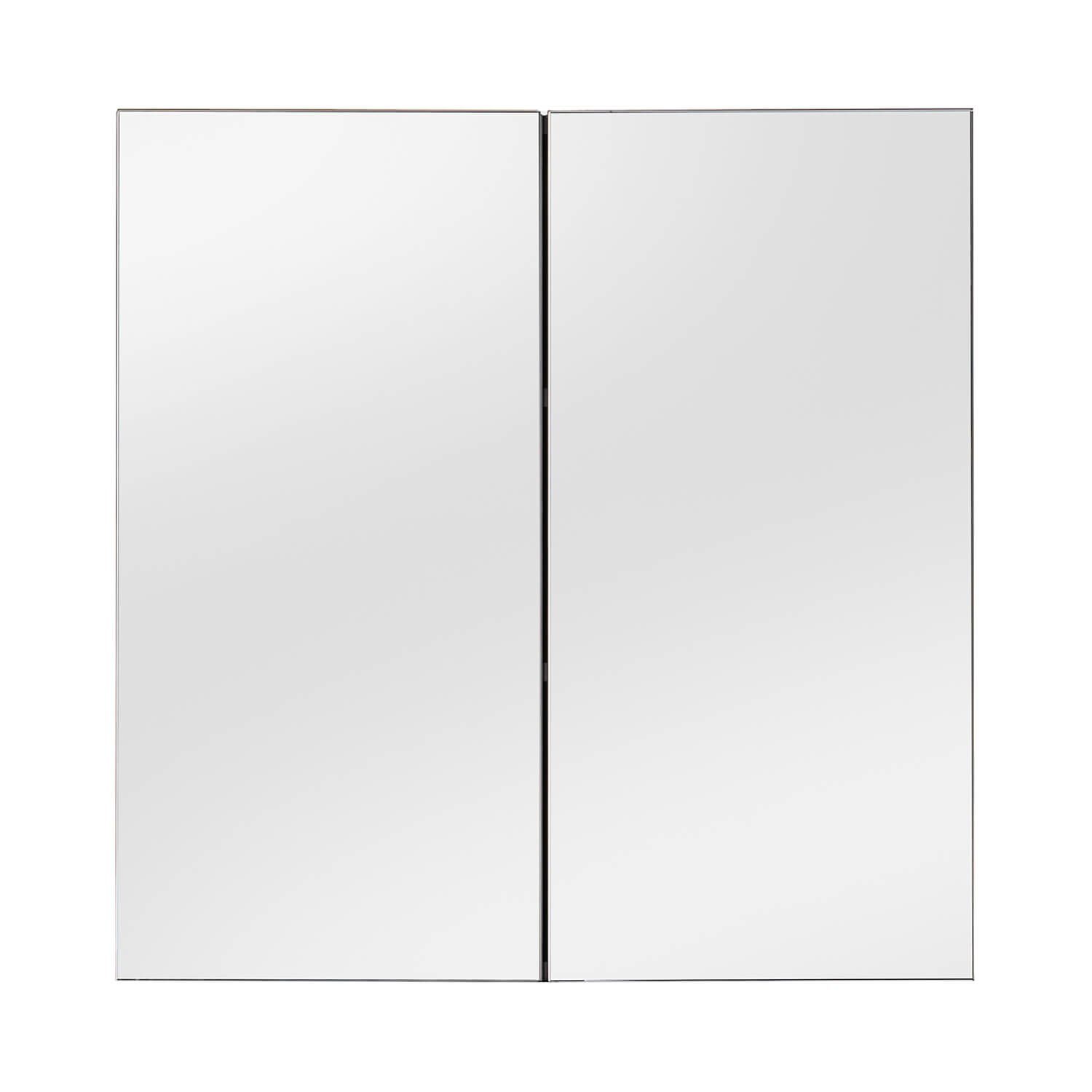 Spiegelschrank 3 (mit in mokebo 2 mit Fächern hängender Anthrazit Die Badezimmerschrank oder Einlegeböden) Anthrazit Anthrazit Badenixe Badschrank |