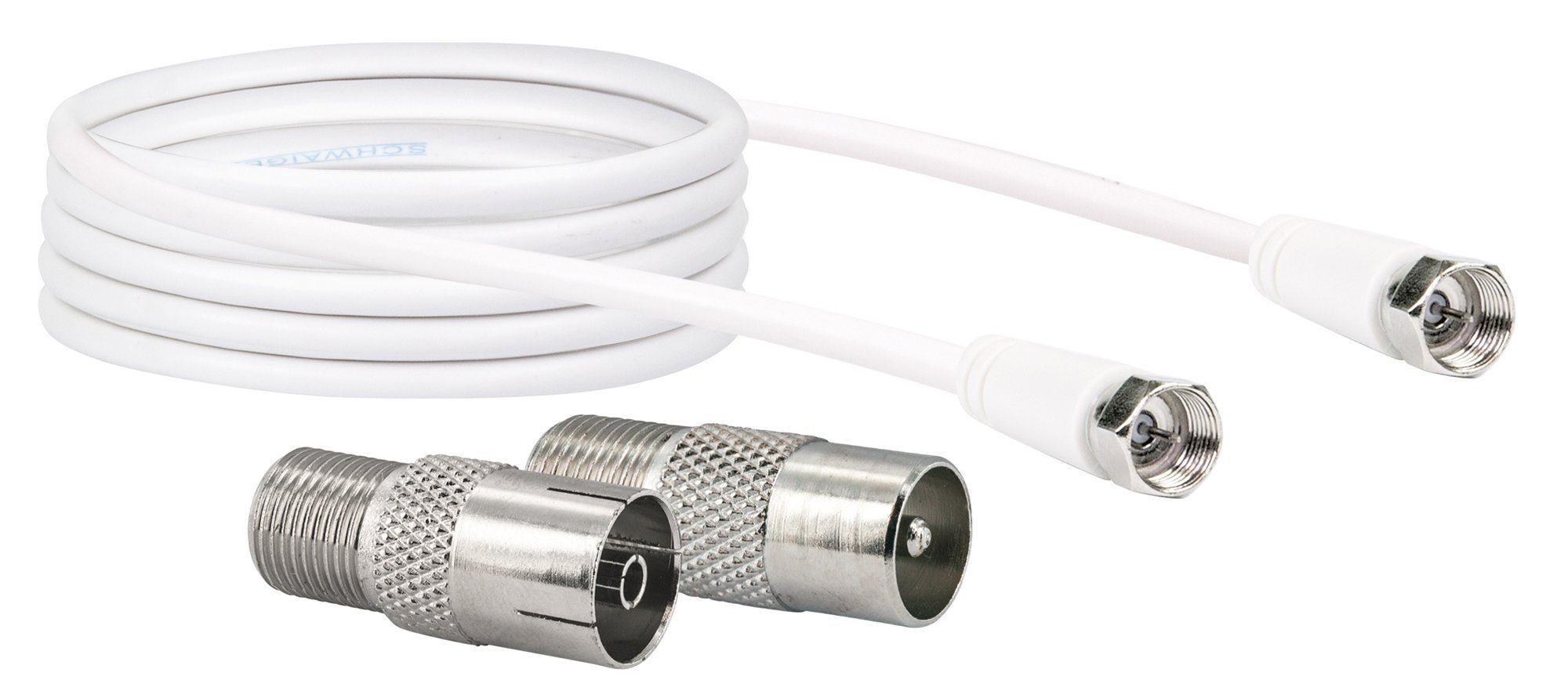 Schwaiger KVCF30 532 Спутниковый кабель, F-Stecker, IEC Stecker, (300 cm), universal einsetzbar
