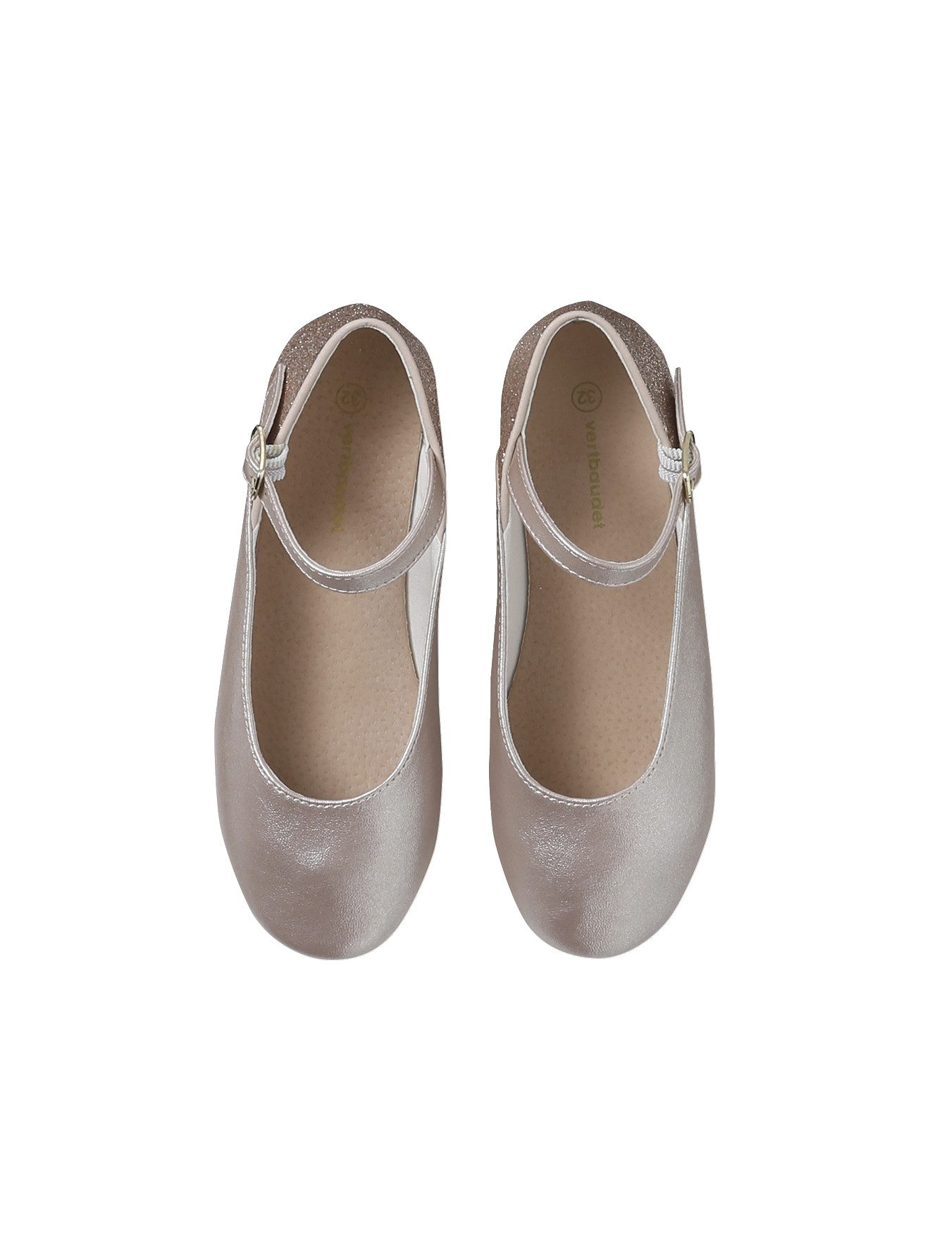 vertbaudet Mädchen Ballerinas mit Glitzer Ballerina