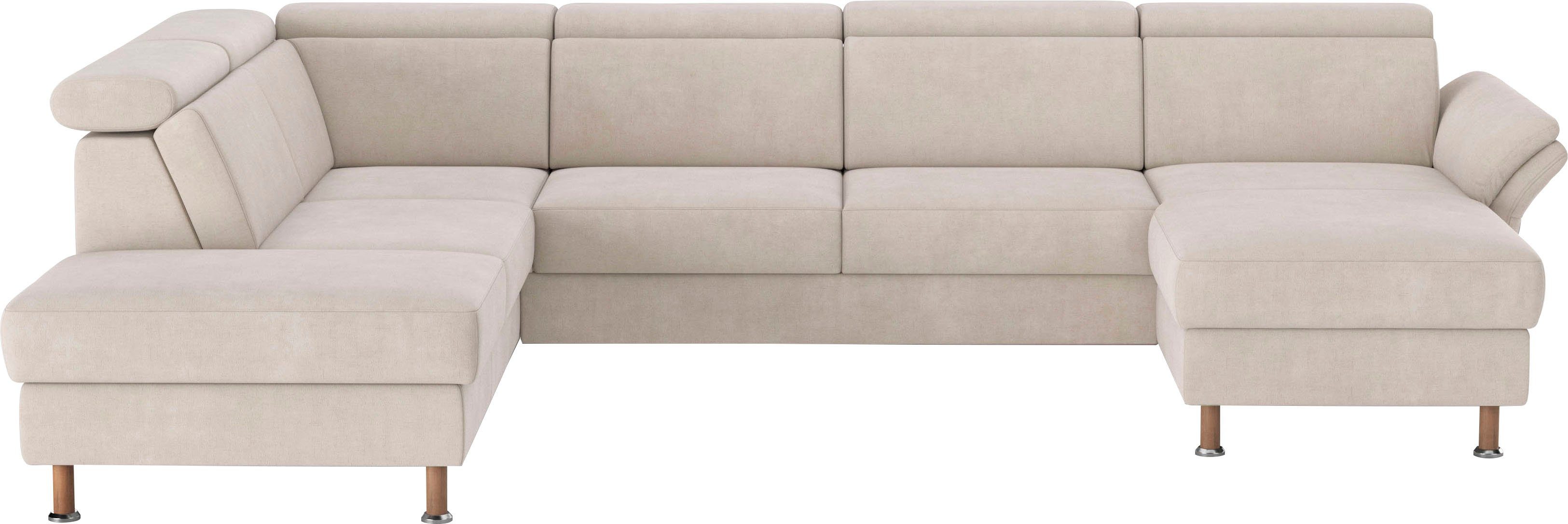 Home affaire Wohnlandschaft Calypso U-Form, wahlweise mit motorischer Relaxfunktion