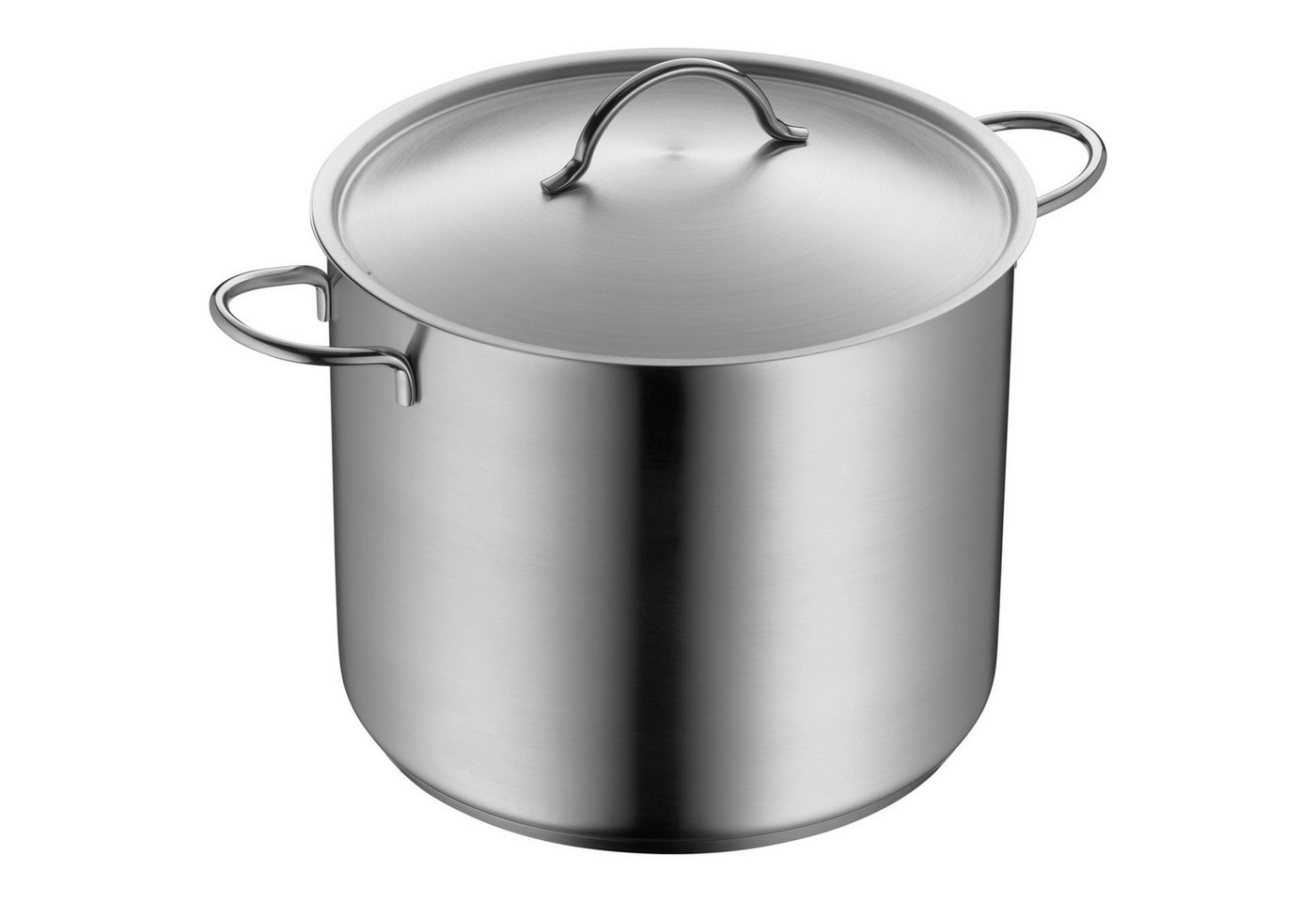 WMF Gemüsetopf Suppentopf, Metalldeckel mit Dampföffnung, Kochtopf groß, Cromargan® Edelstahl Rostfrei 18/10, für alle Herdarten geeignet inklusive Induktion, unbeschichtet
