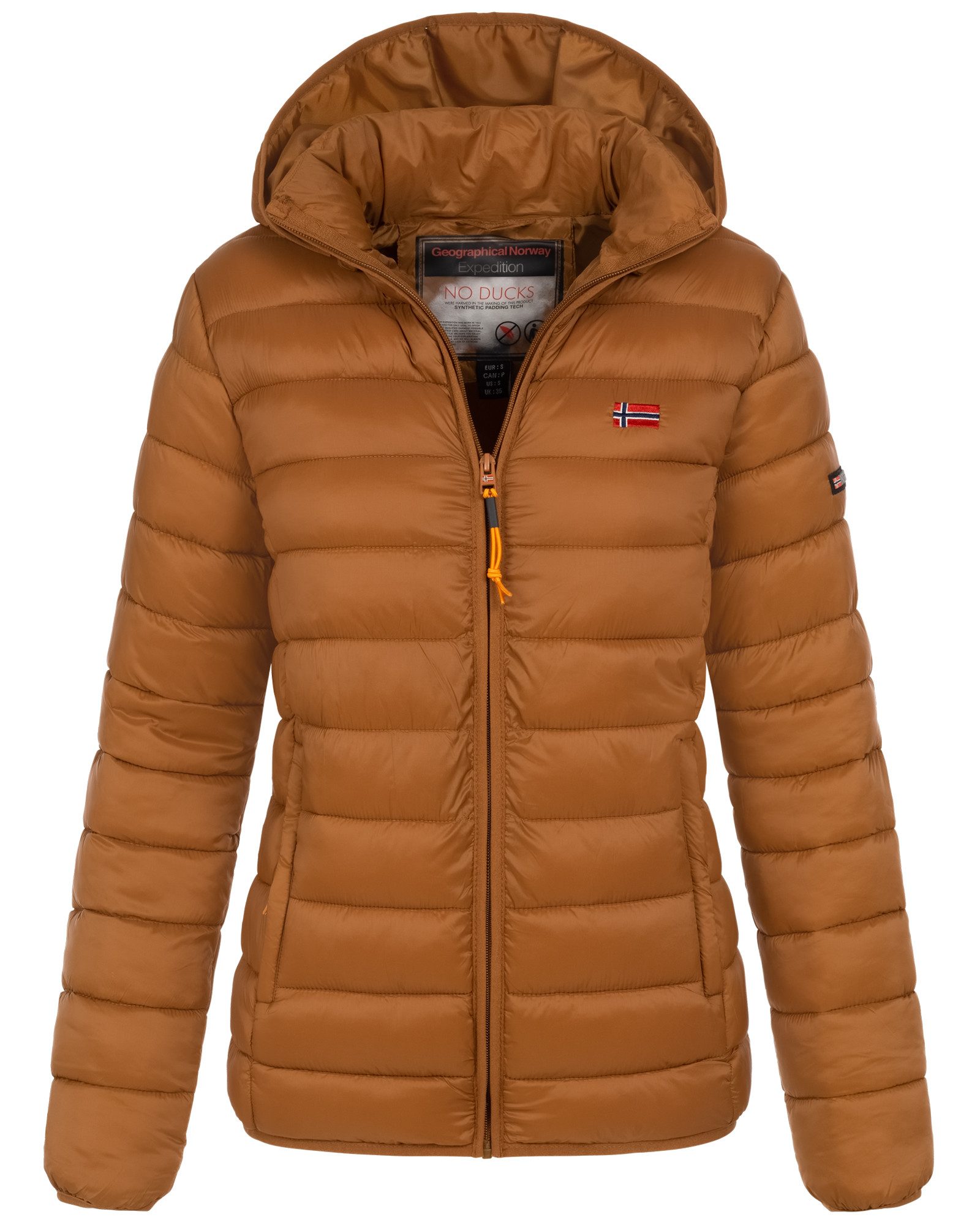 Geographical Norway Steppjacke Damen Herbst Winter Steppjacke Outdoor Überg günstig online kaufen