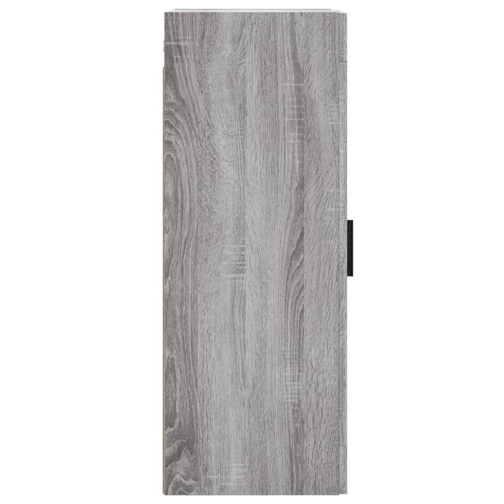 Holzwerkstoff cm Grau 34,5x34x90 Sonoma St) (1 Wandschrank Sideboard vidaXL
