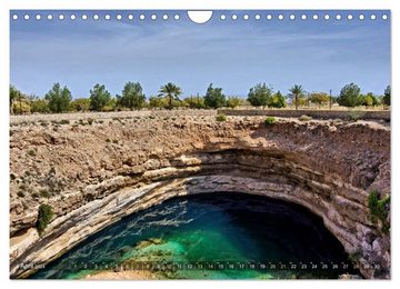 CALVENDO Wandkalender Sultanat Oman (Wandkalender 2024 DIN A4 quer), CALVENDO Monatskalender