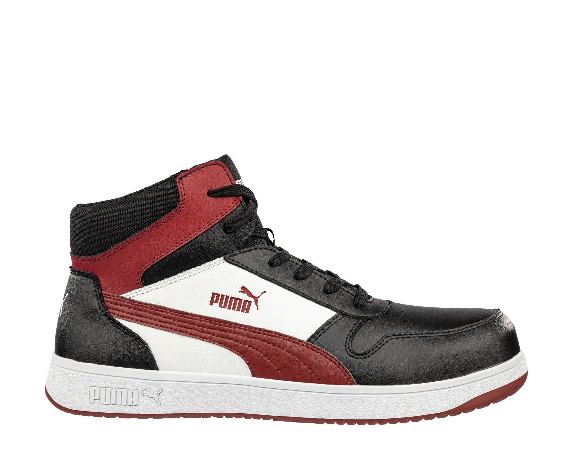 PUMA Safety PUMA SAFETY FRONTCOURT MID Sicherheitsschuh S3L ESD Sicherheitsschuh Ölbeständige Laufsohle