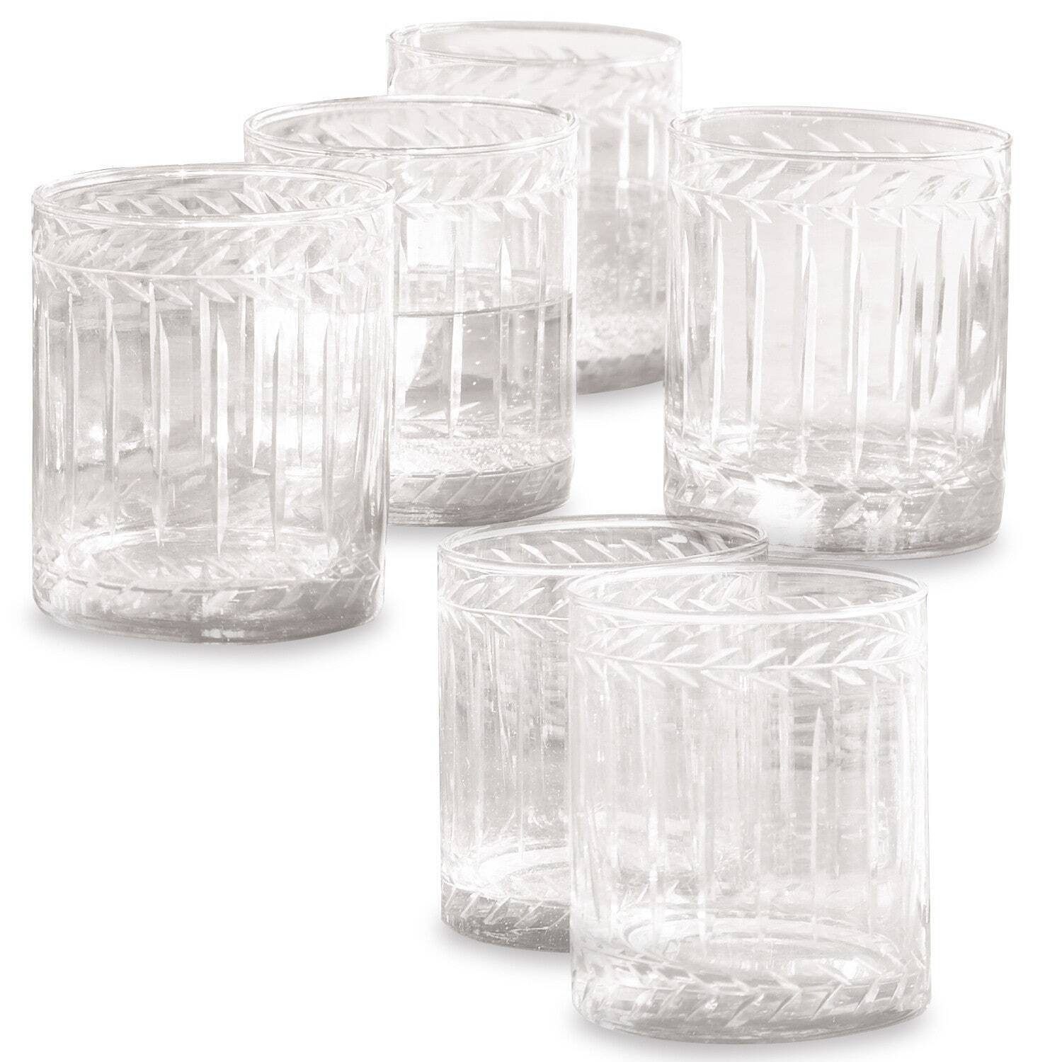 Glas Glas 6er Set Padiès klar