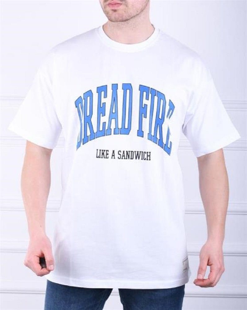 Megaman Jeans T-Shirt Herren T-Shirt Basic Long Designer Sommer Oversize TS-5008