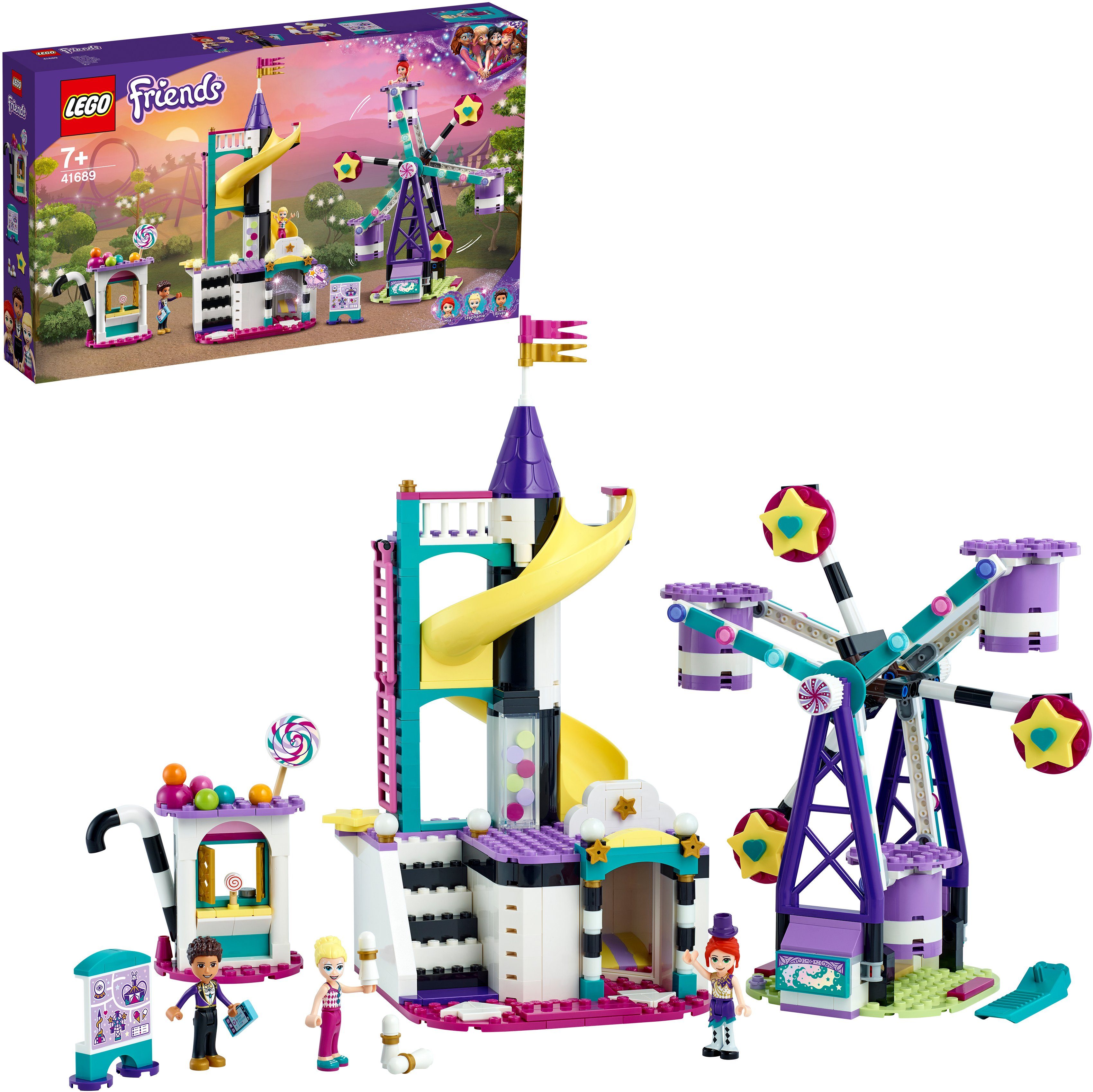 Image of LEGO® Konstruktionsspielsteine »Magisches Riesenrad mit Rutsche (41689), LEGO® Friends«, (545 St), Made in Europe