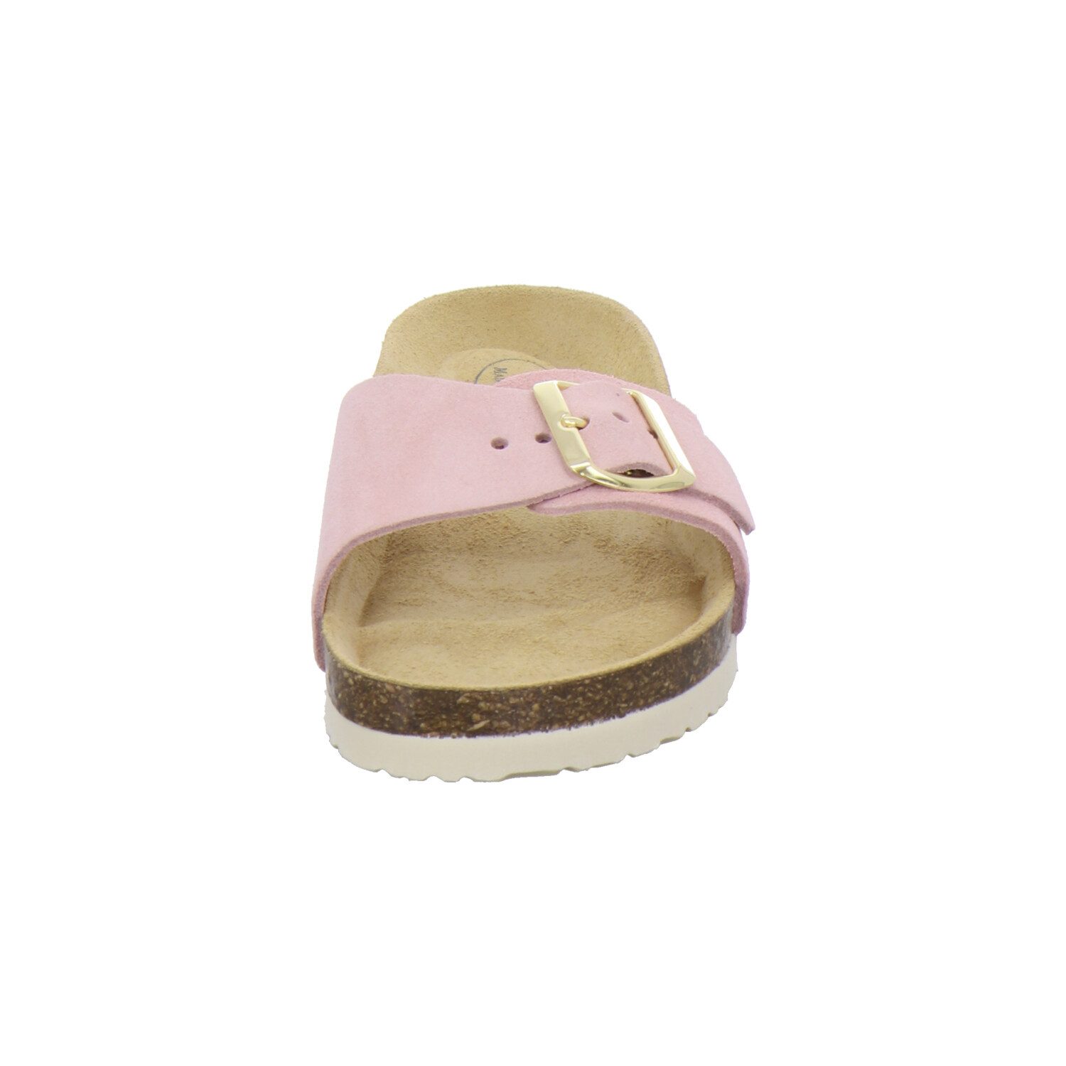 AFS-Schuhe 211232 Sommer Pantolette für Damen mit Fußbett, bequeme Sandalen aus Leder
