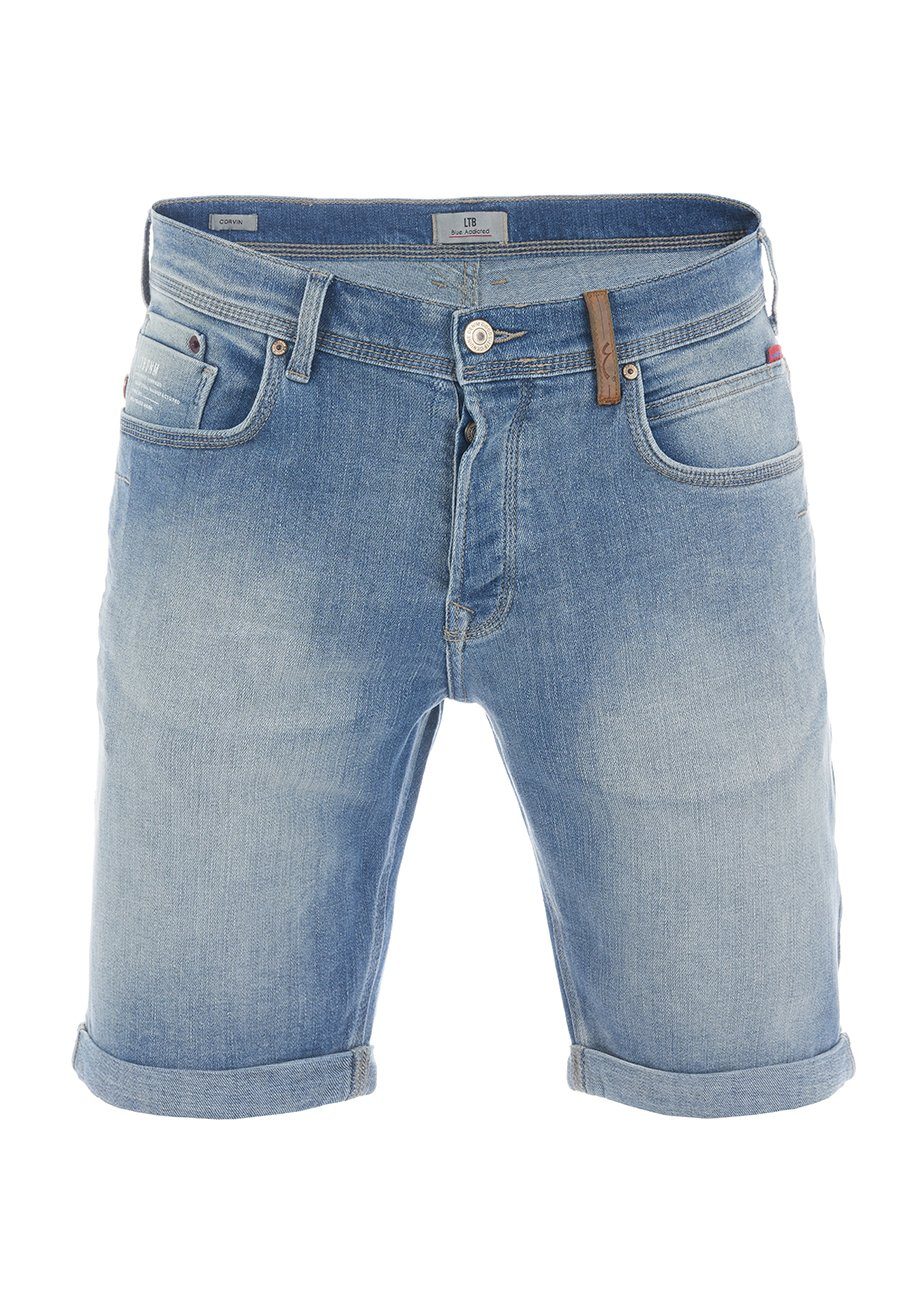 LTB Jeansshorts Herren Shorts Corvin Slim Fit Bermudashorts mit Stretch