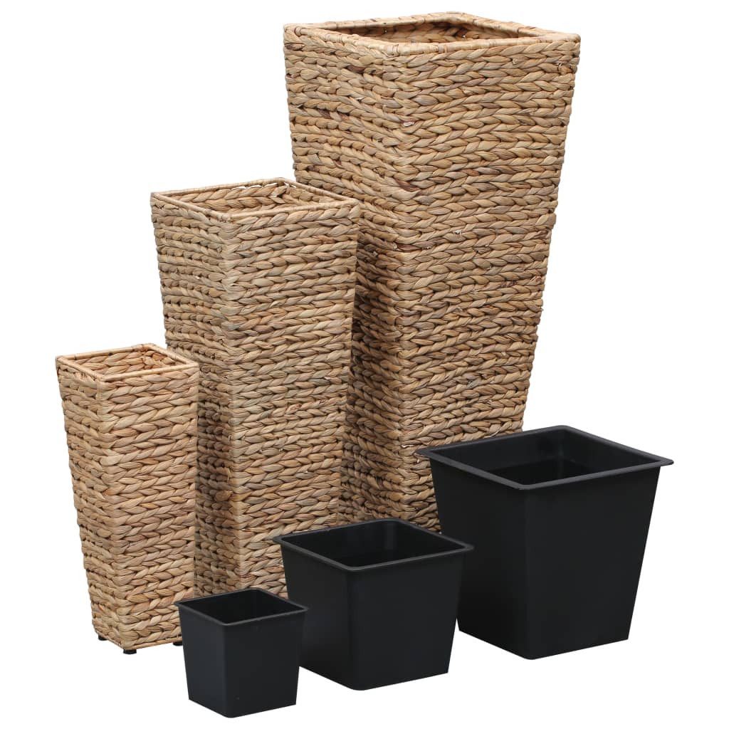 vidaXL Blumentopf Blumenkübel 3 Stk. Wasserhyazinthe günstig online kaufen