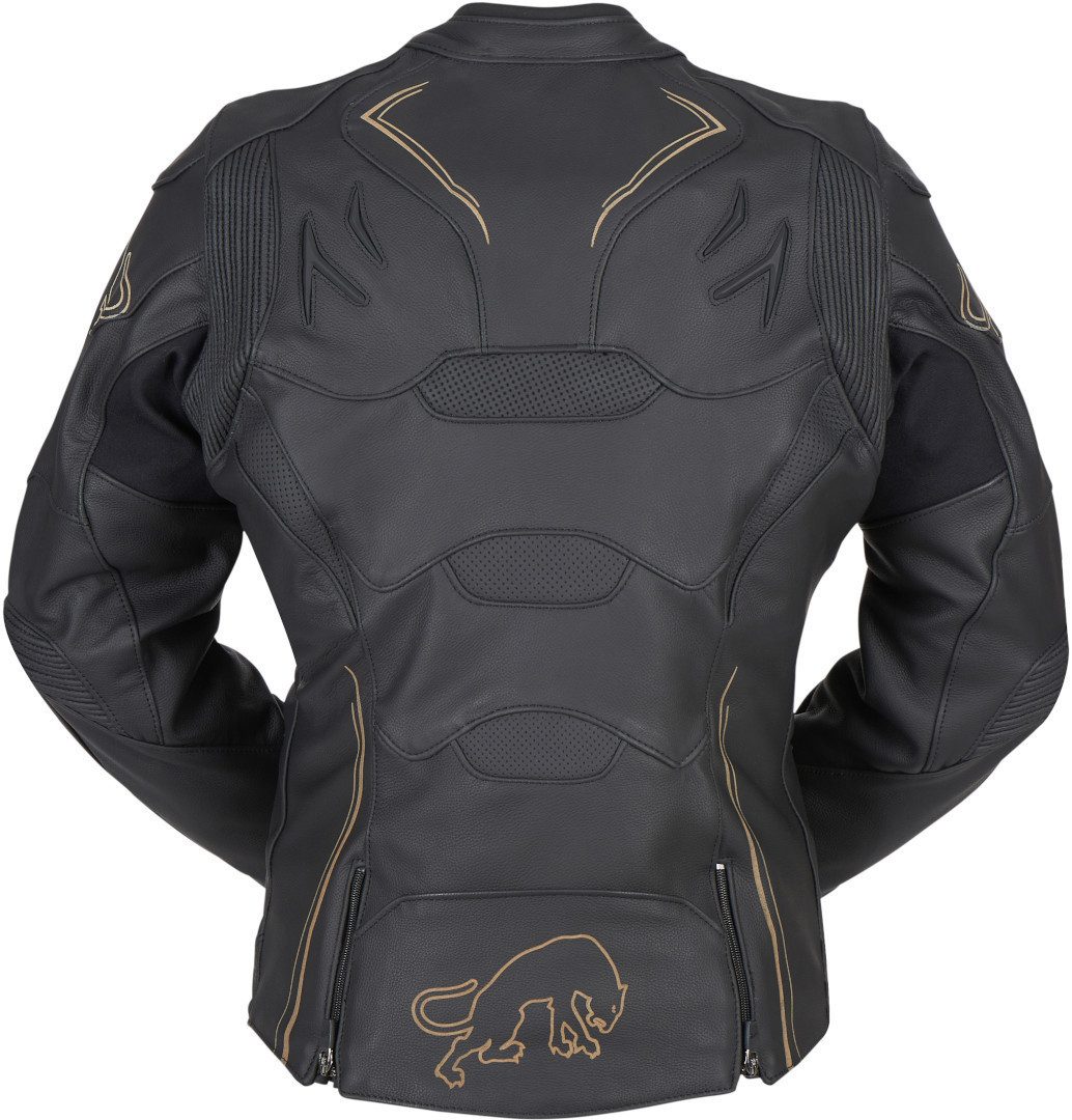 Furygan Motorradjacke Trinity Damen Motorrad Lederjacke herausnehmbares Innenfutter