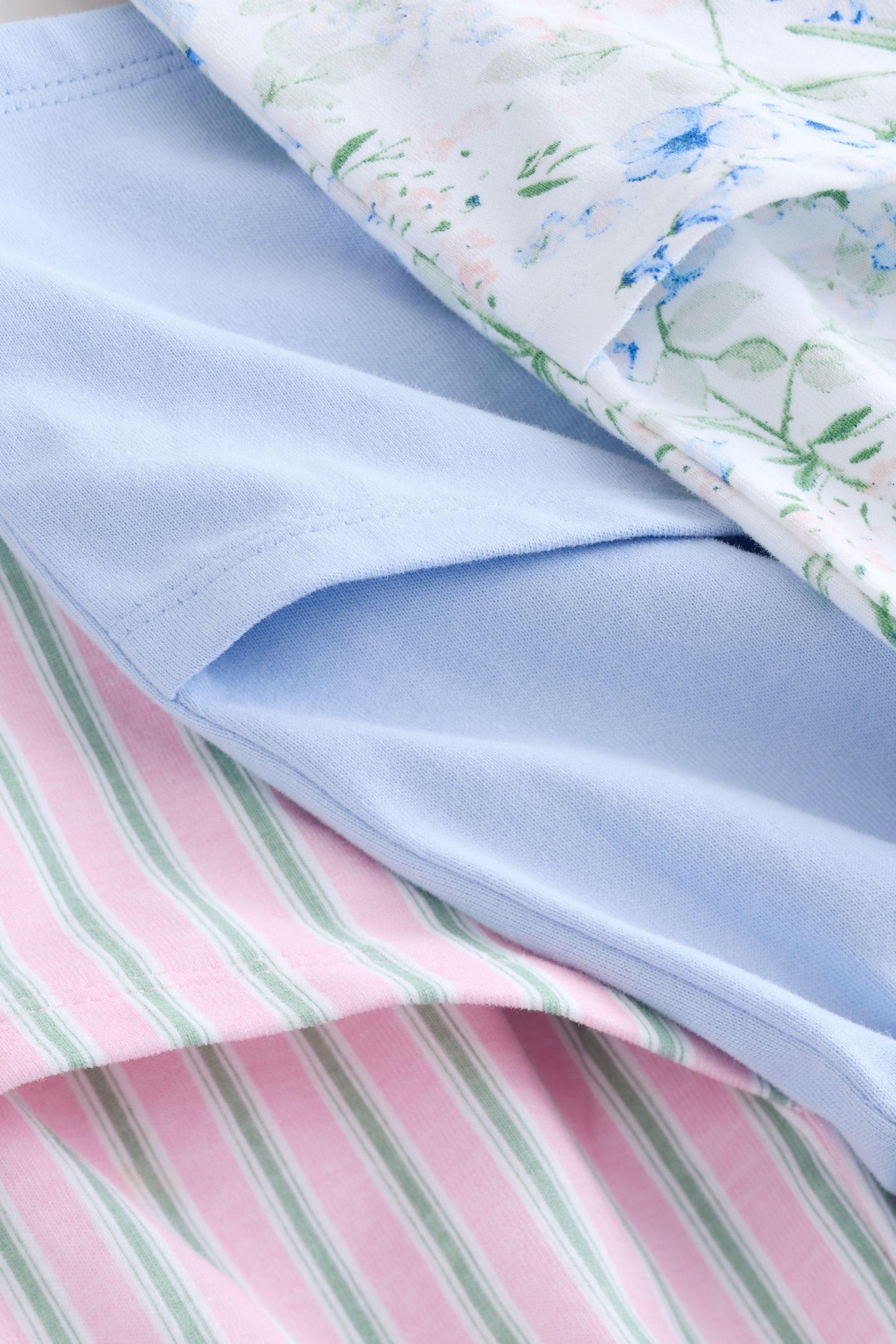 Next Shorts Shorts aus 100 % Baumwolle, 3er-Pack (3-tlg)