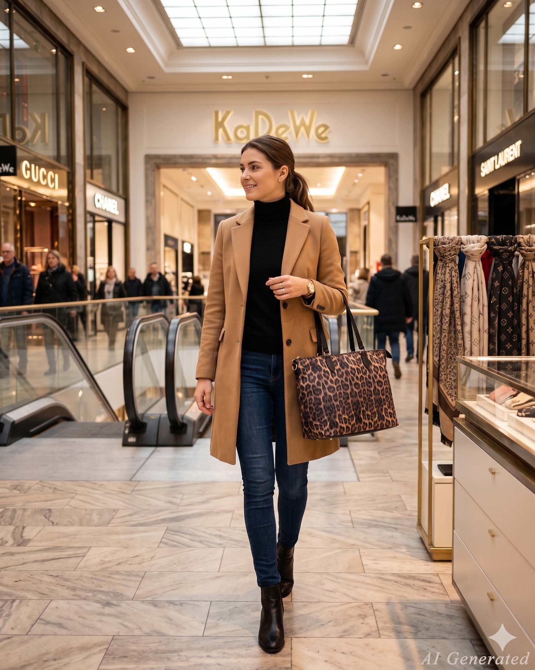 L. CREDI Shopper SALENA, geräumiges Hauptfach