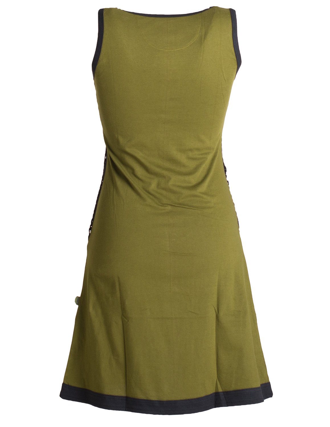 Vishes Sommerkleid Ärmelloses Kleid mit geflochtenen günstig online kaufen