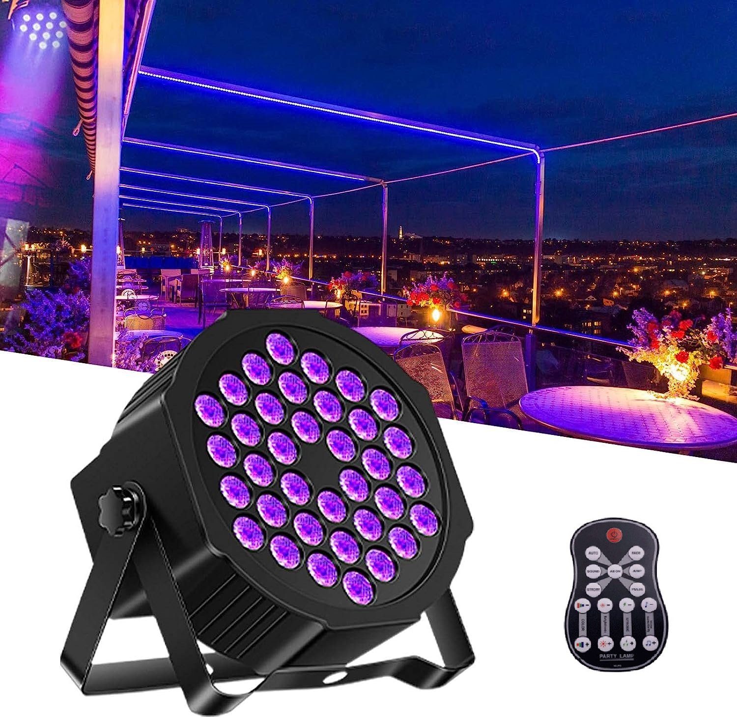 DOPWii LED Scheinwerfer 11W LED Bühnenstrahler,für Bühne, Bar, KTV, Disco