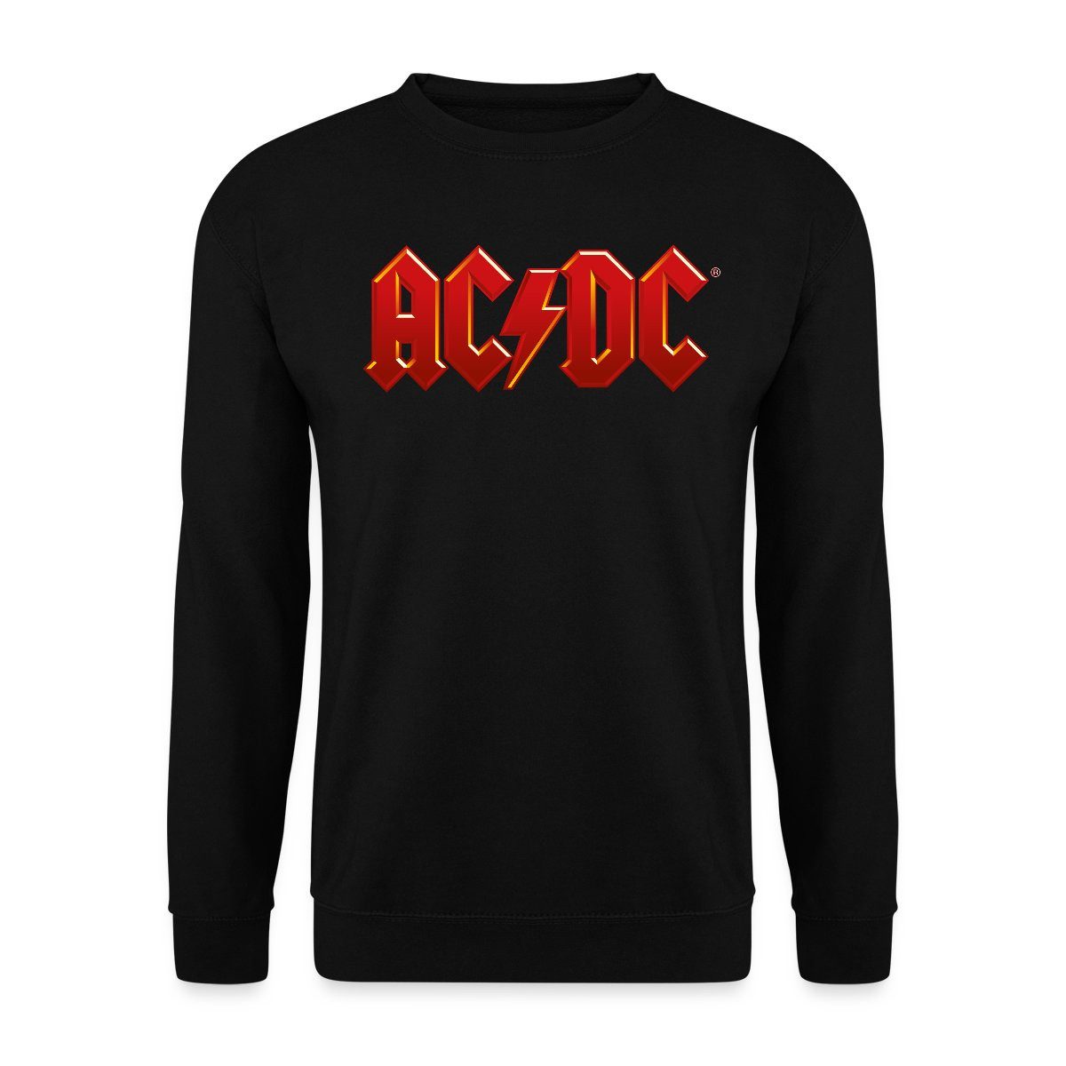 Sweatshirt AC/DC Klassisches Logo Mit Blitz Unisex Pullover