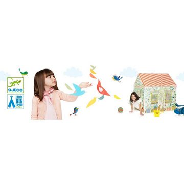 DJECO Mobile Bunte Vögel 80 x 76 cm DD04375 Kindermobile