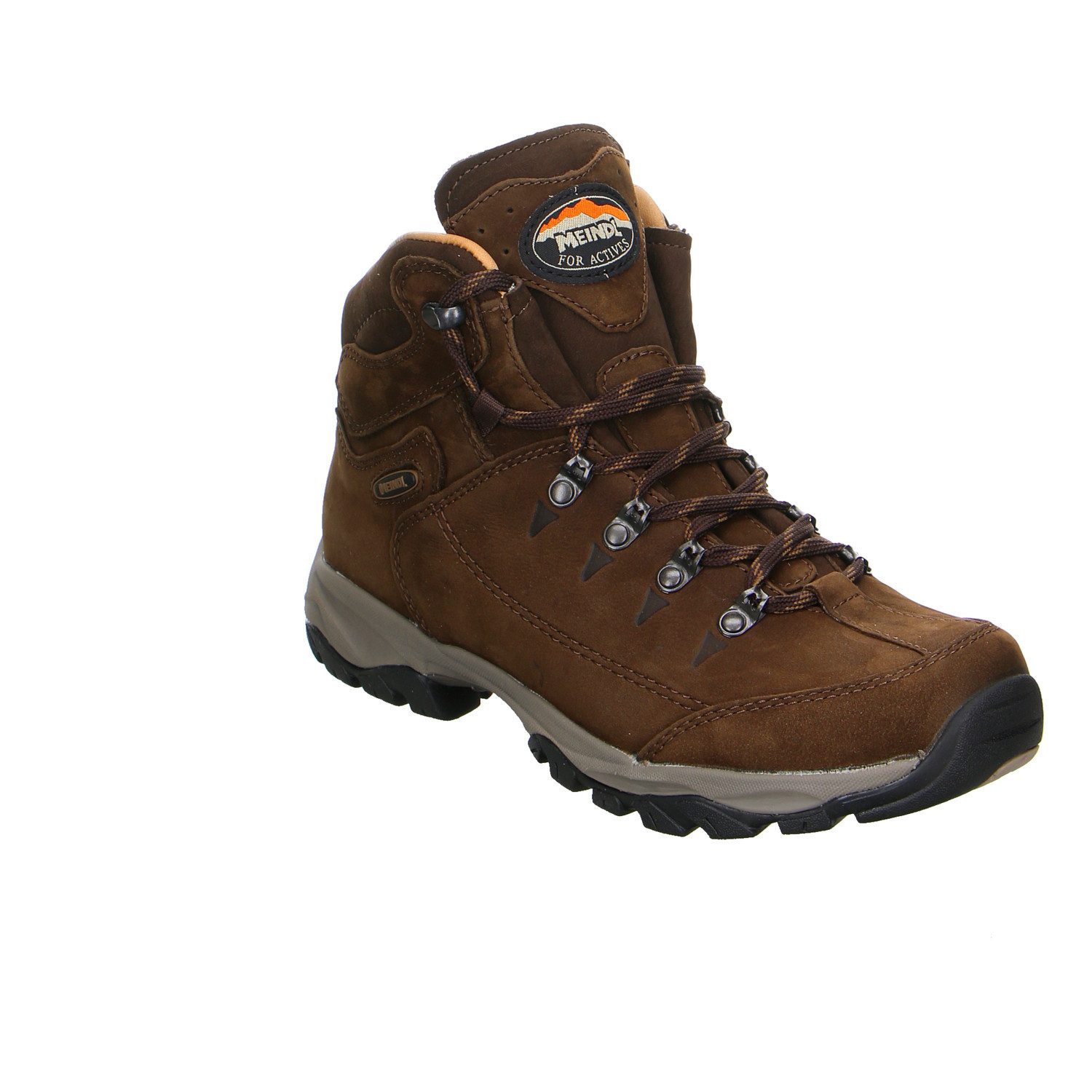 Meindl Meindl Ohio 2 Nubuk Leichtwanderschuhe hoher Schnitt Herren braun Wanderstiefel