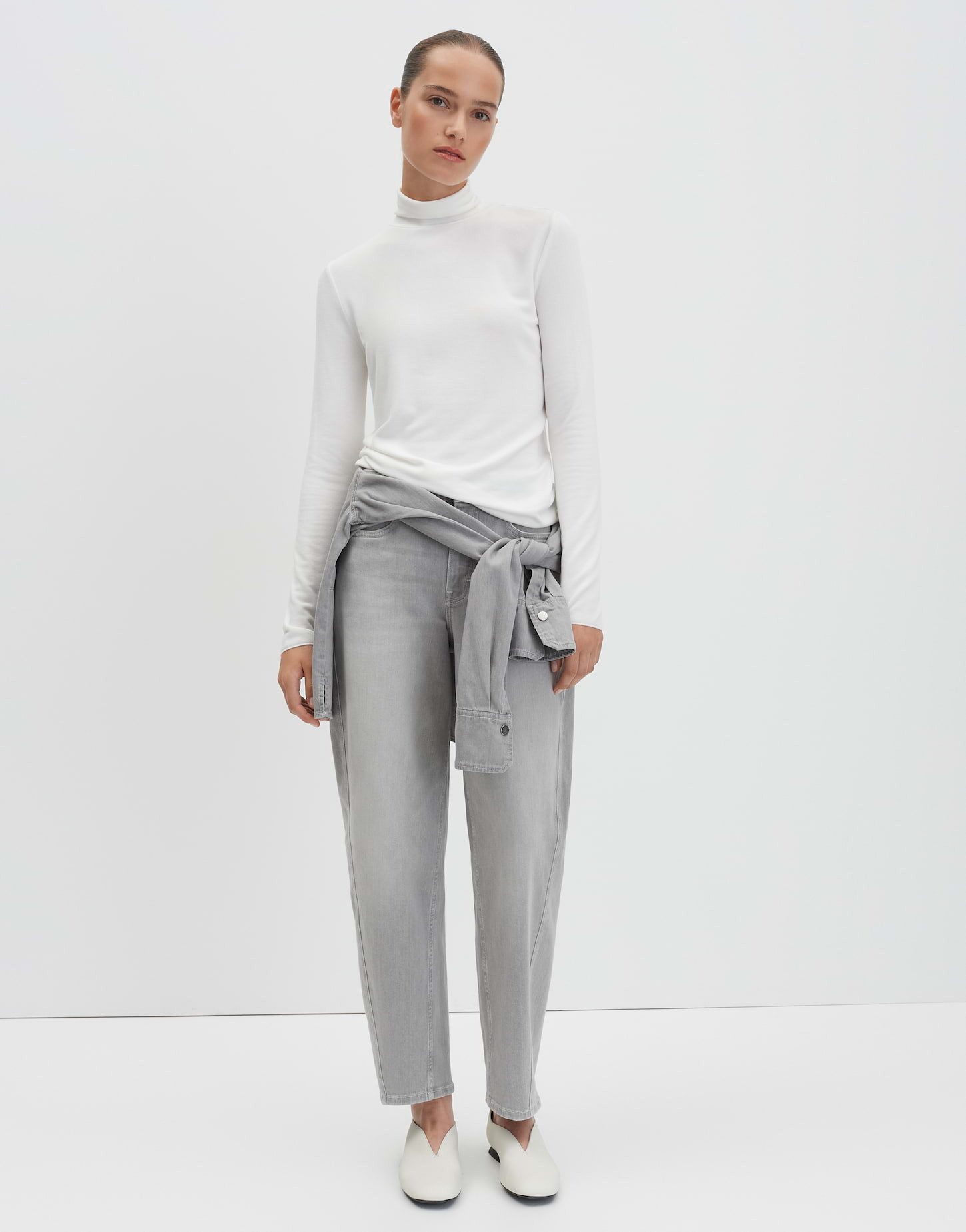 someday Rollkragenshirt KIROSIE SOFT mit feiner Rippstruktur