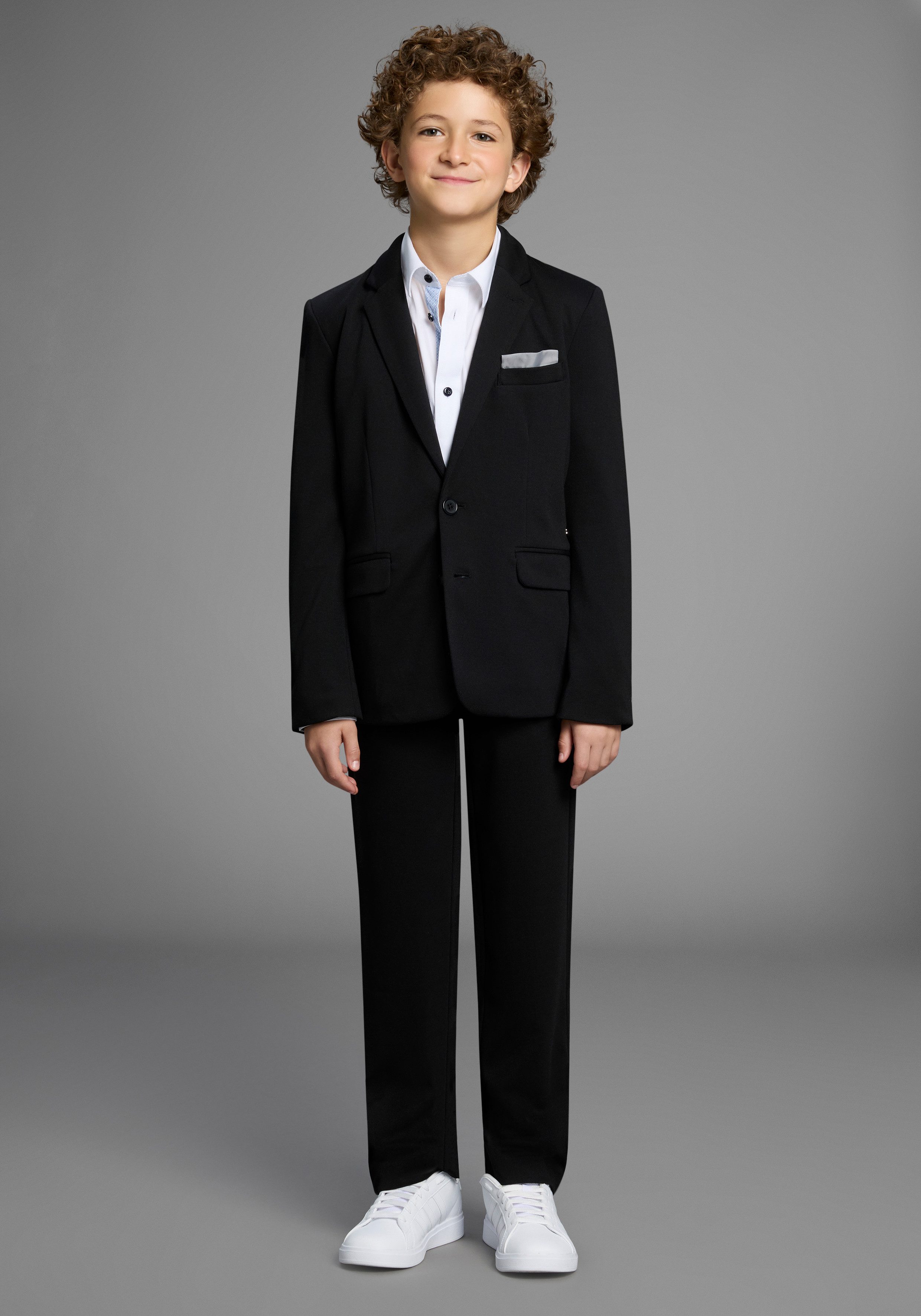 Bruno Banani suit 2pcs. Jersey Suit (Set, 2 pcs., Jacket & Pants) NEW! BRUNO BANANI for TEENS. Elegant jersey suit