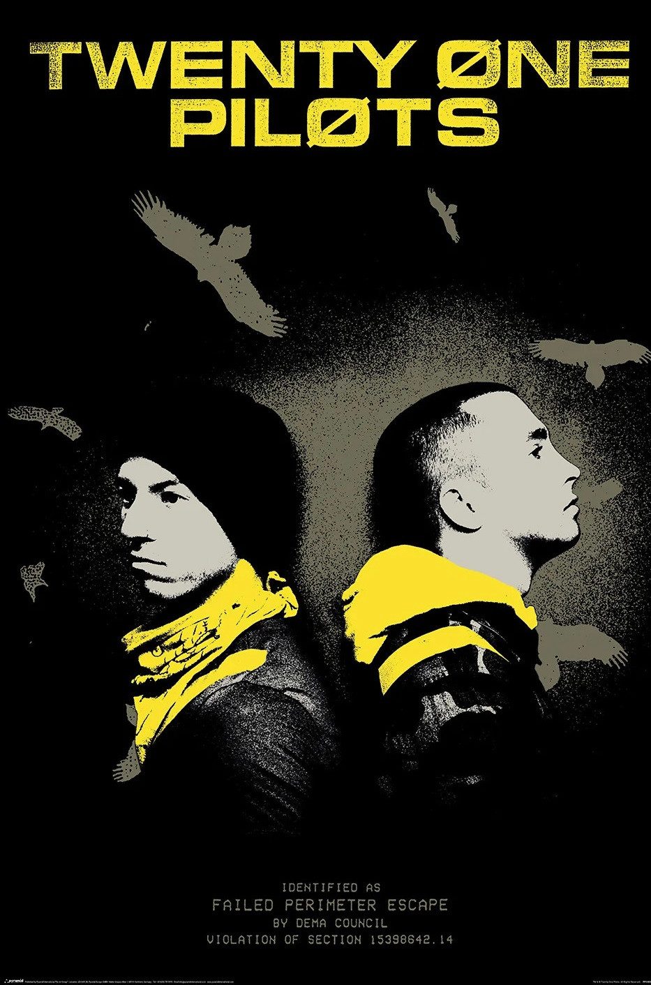 Poster 21 Pilots - Trench Vultures günstig online kaufen