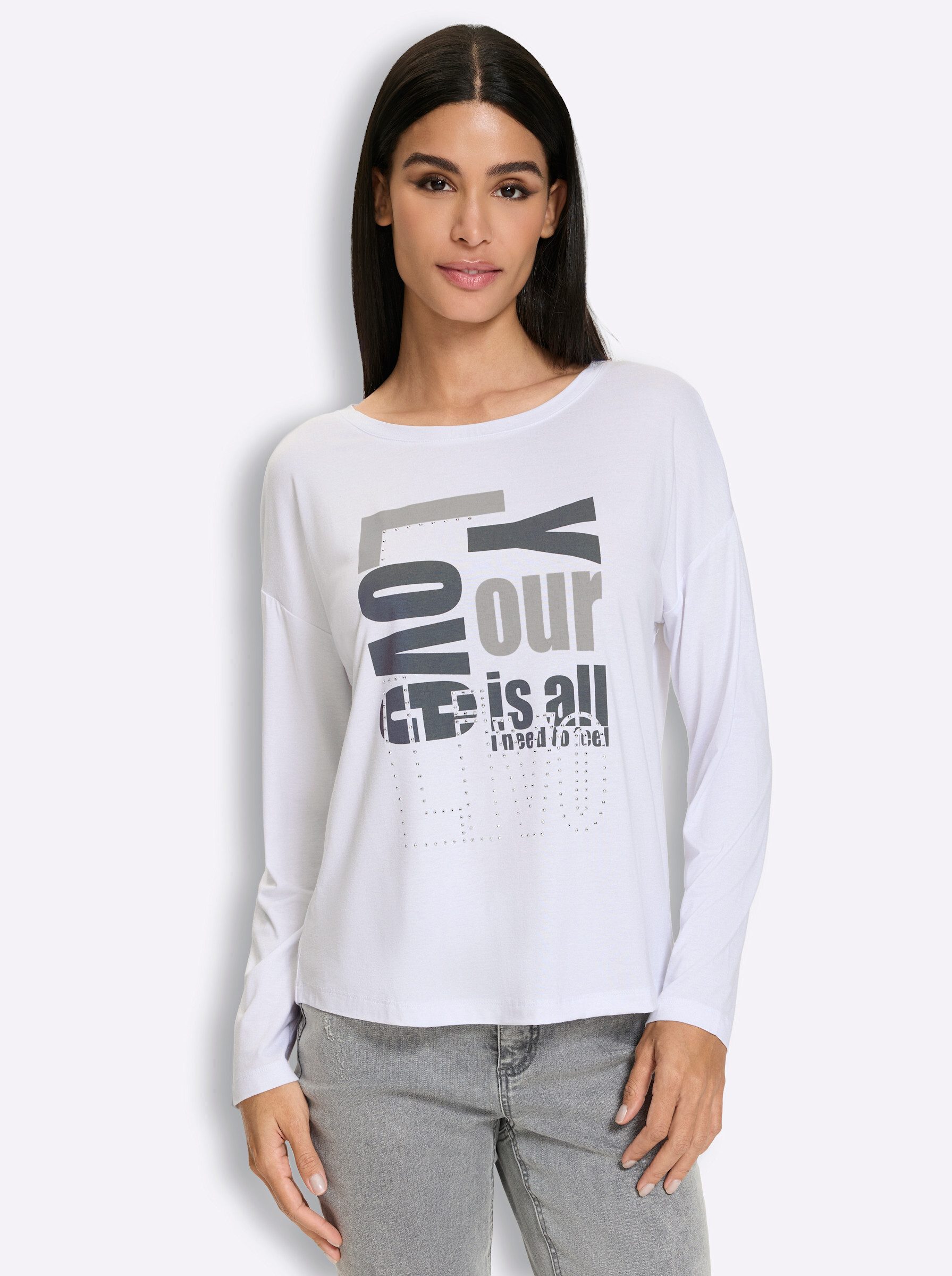 T-Shirt Langarm-Shirt Langarm