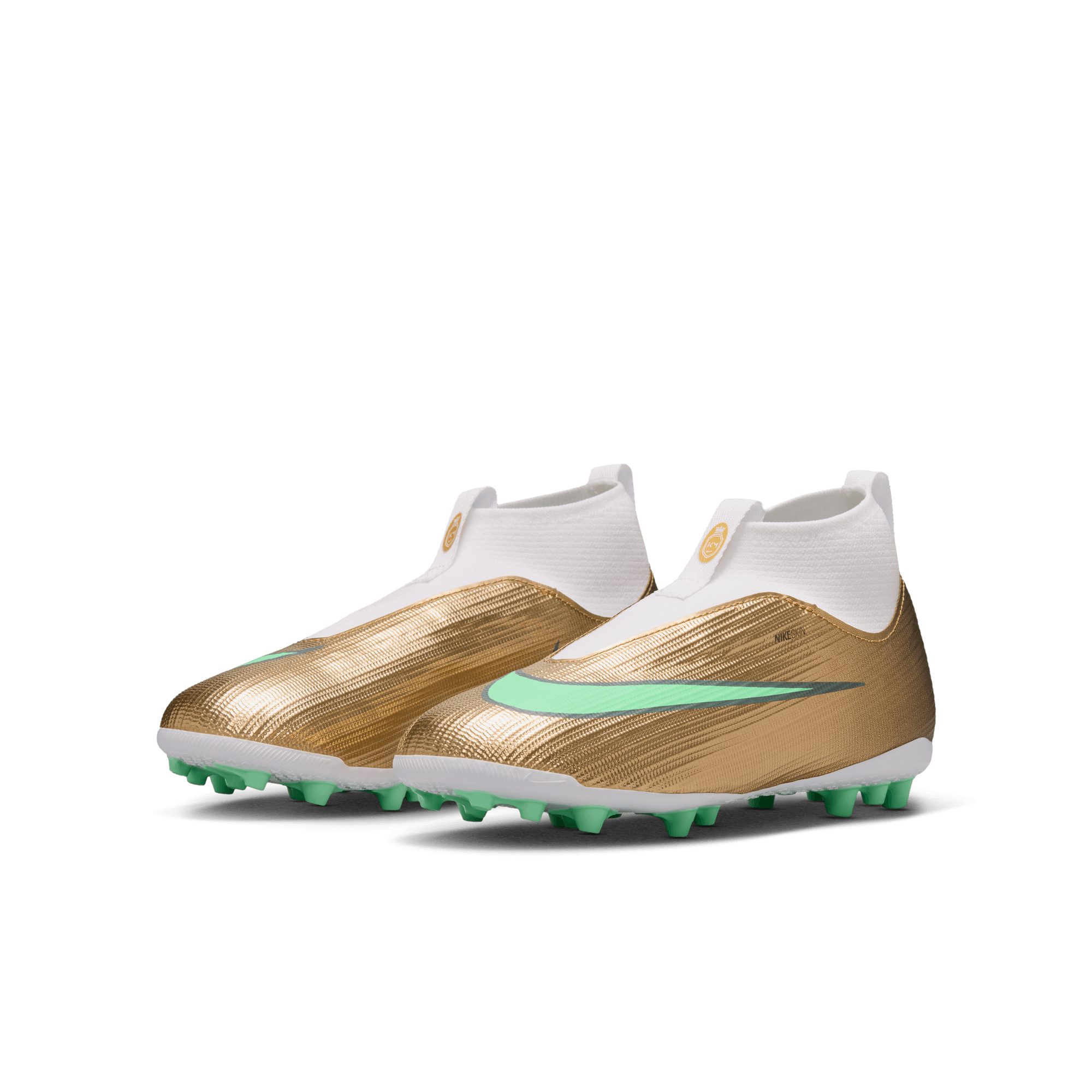 Nike JR MERCURIAL SUPERFLY 11 ACADEMY AG KM Fußballschuh Kylian Mbappe©, geeignet für Kunstrasen, für Kinder & Jugendliche