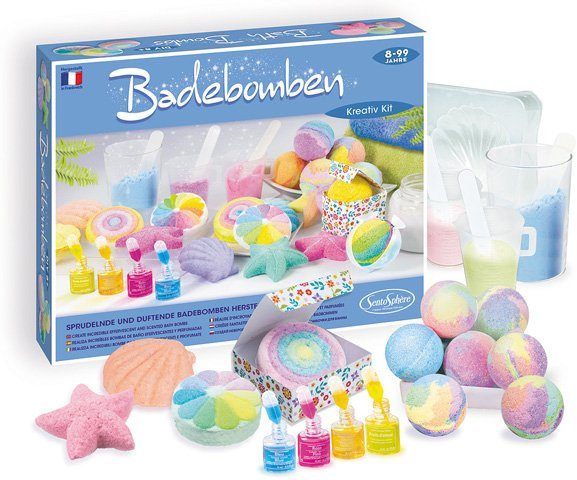 SentoSphere Experimentierkasten Badebomben, Made in Europe