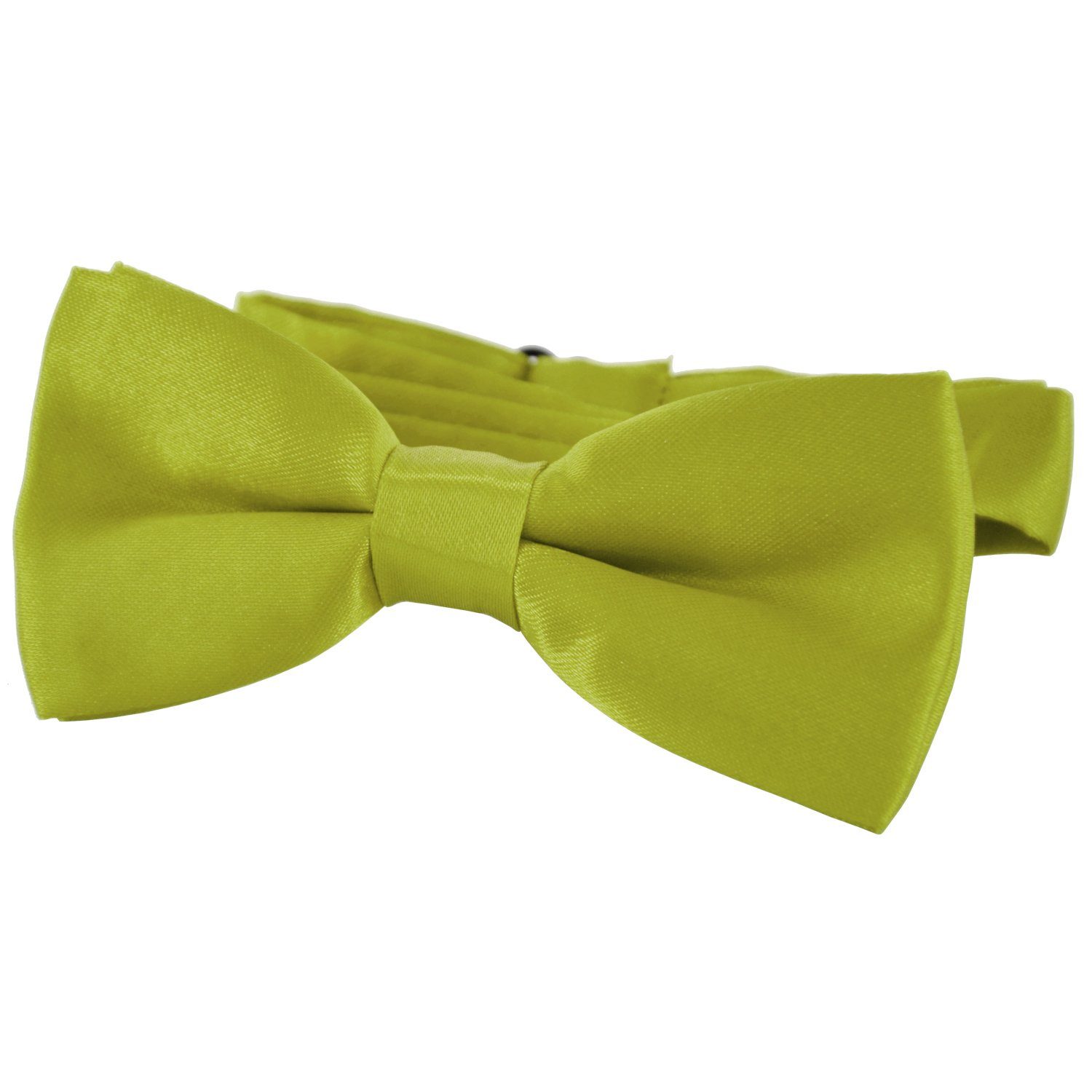 DonDon Kinderfliege DonDon Edle Kinder Jungen Fliege gebunden glänzend in Seiden Look (Packung, 1-St) bereits gebunden, verstellbar, Seidenlook