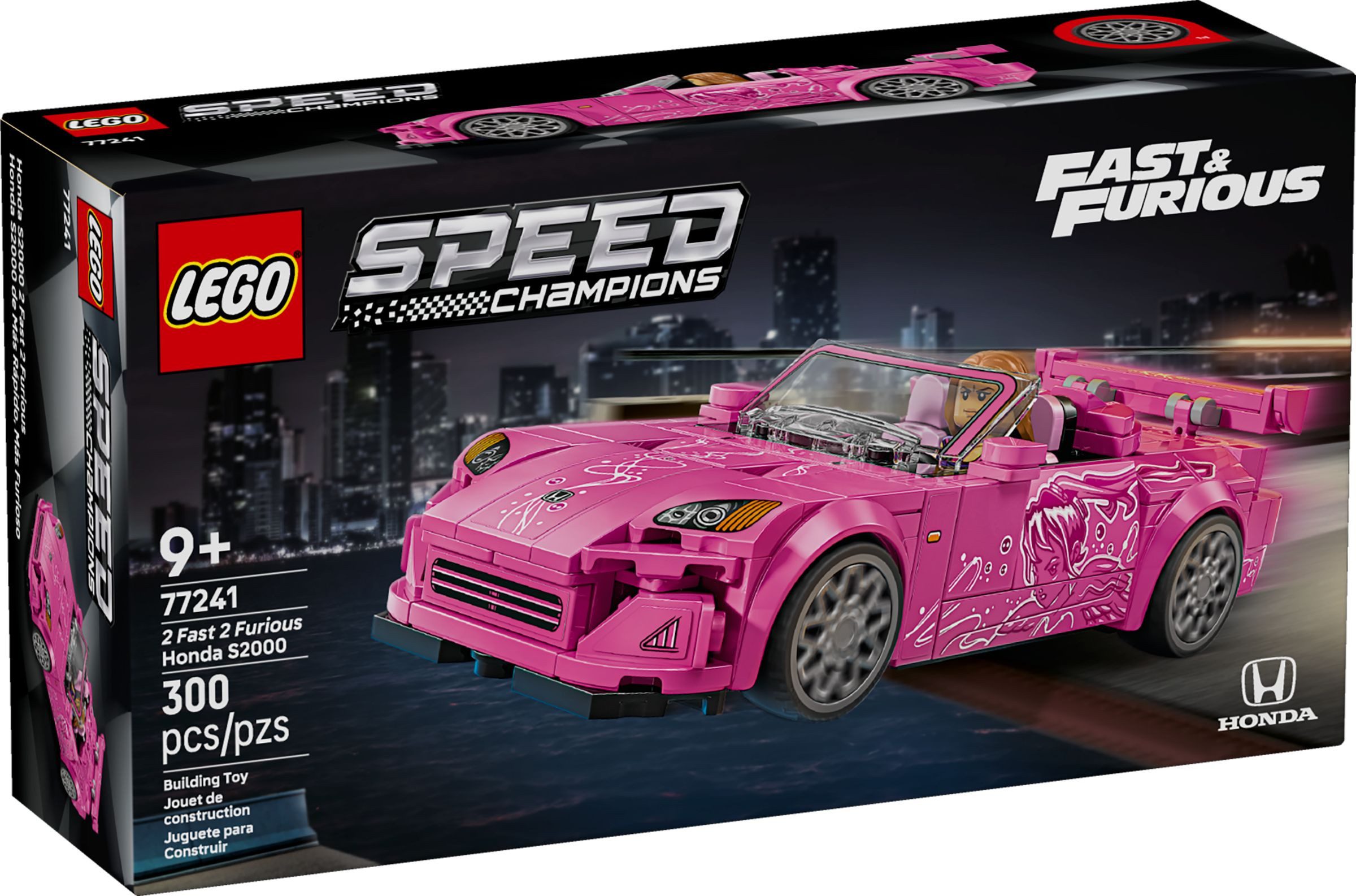 LEGO® LEGO® Speed Champions 77241 2 Fast 2 Furious – Honda S2000 Konstruktionsspielsteine – Bild 3 von 3