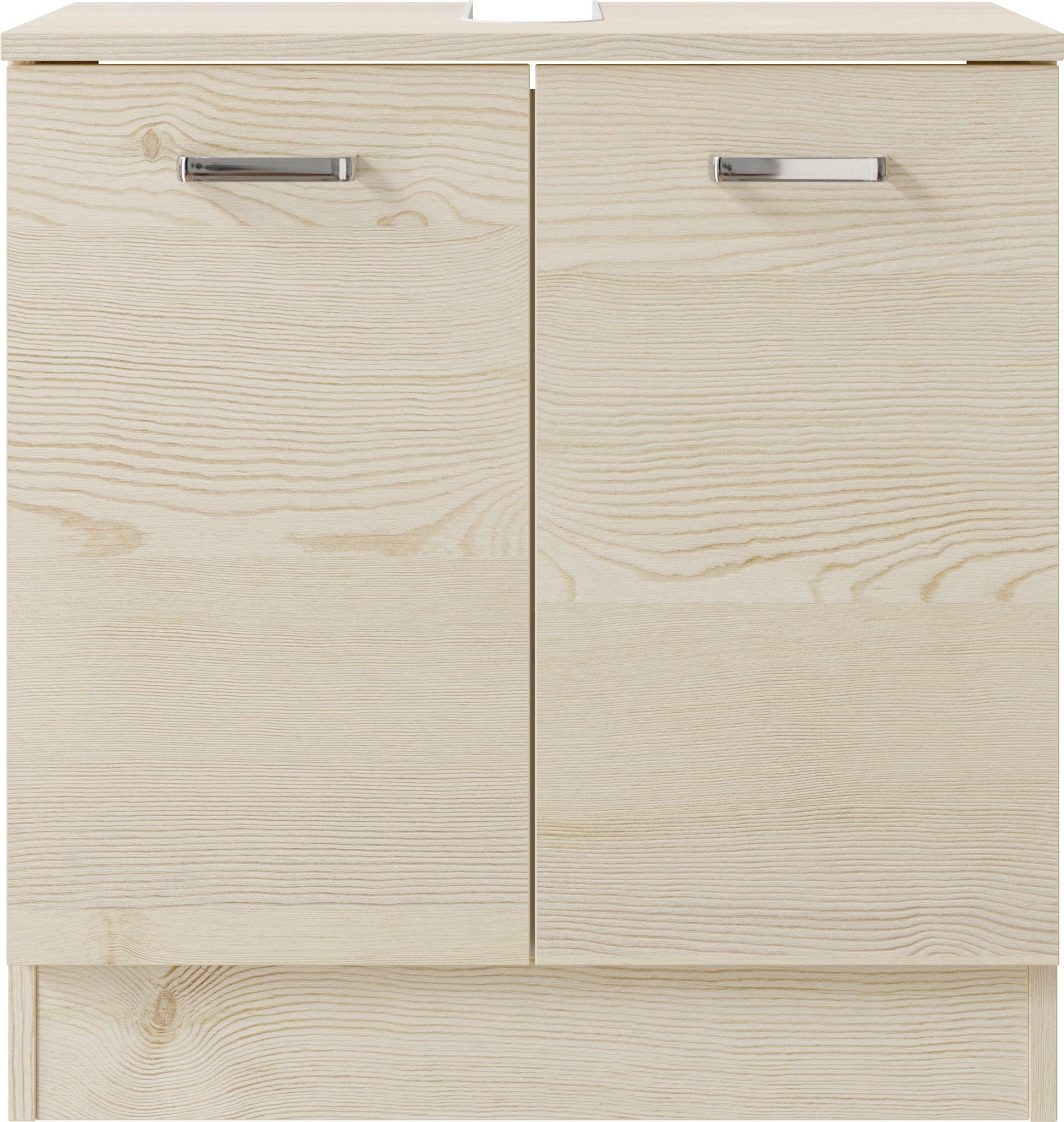 Pinie cm | Polar 301 60,2 quer Quickset Nachbildung Pinie Nachbildung PELIPAL breit Waschbeckenunterschrank Polar quer