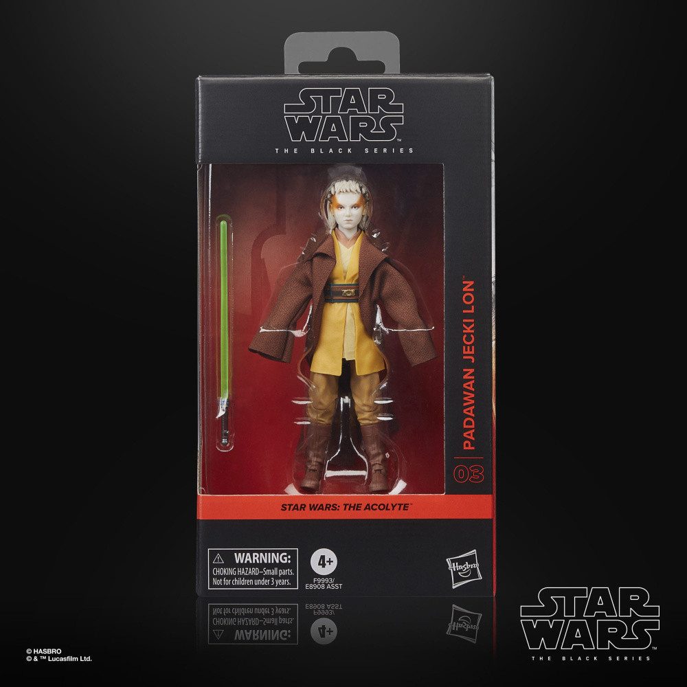 Hasbro Actionfigur Star Wars: The Acolyte Black Series Actionfigur Padawan Jecki Lon 15 c