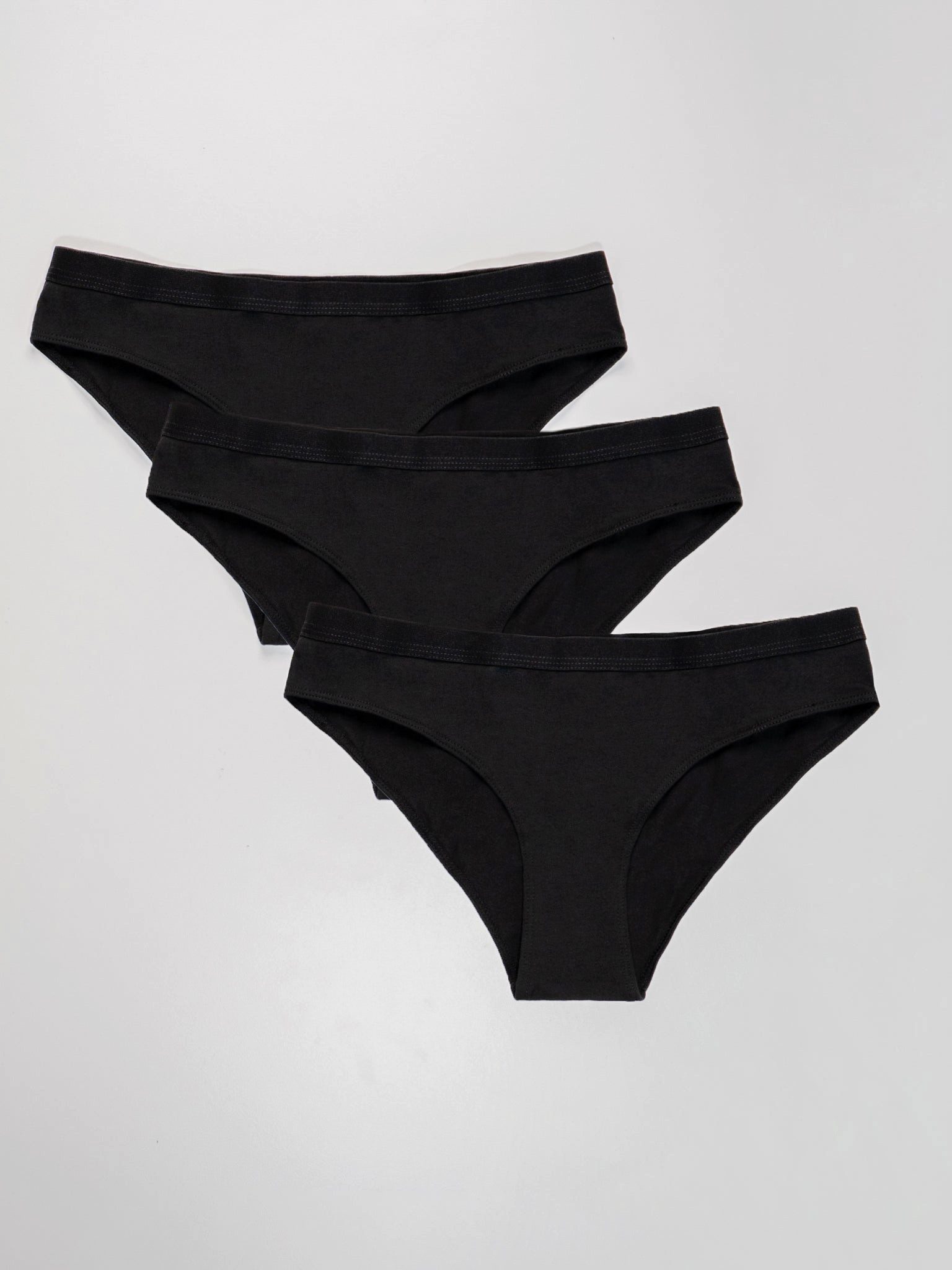 HONEST BASICS Slip 3er-Pack aus Bio-Baumwolle