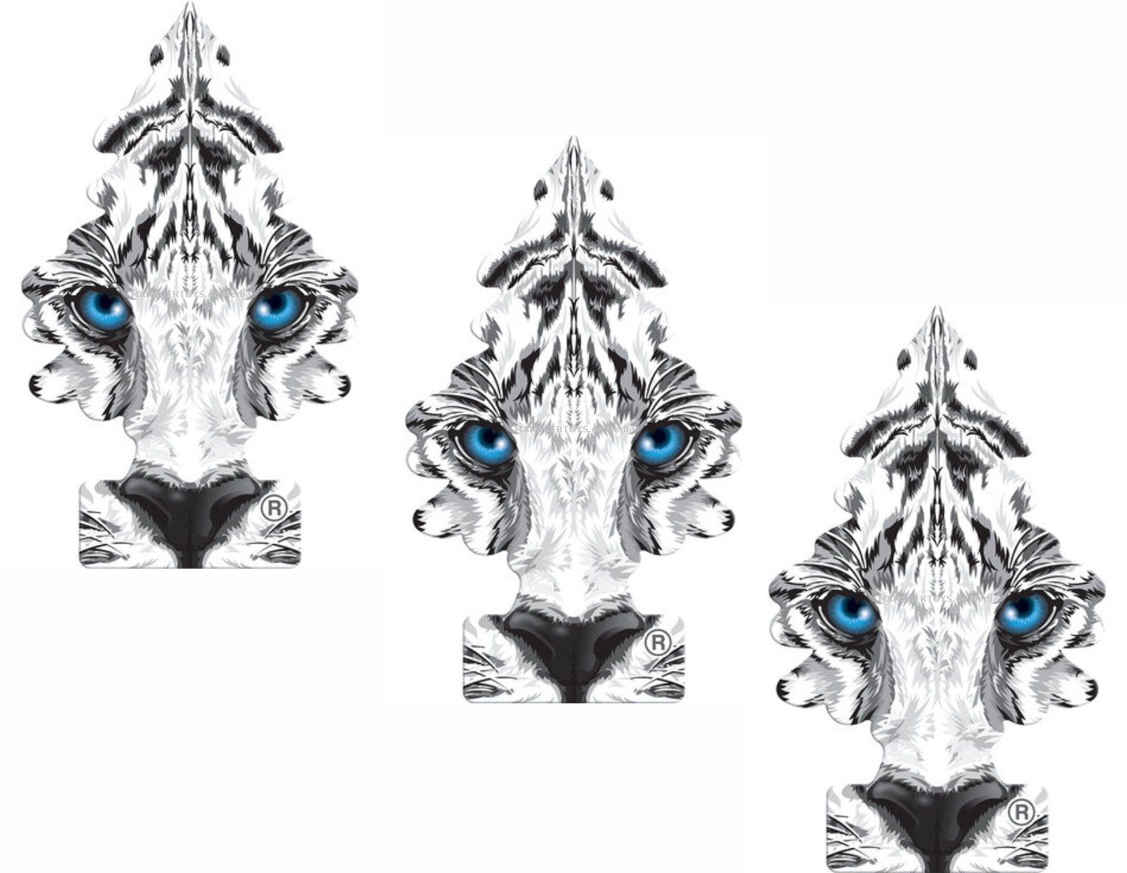Kunstbaum 3er Duftbäumchen Wild Instinct Wunderbaum günstig online kaufen