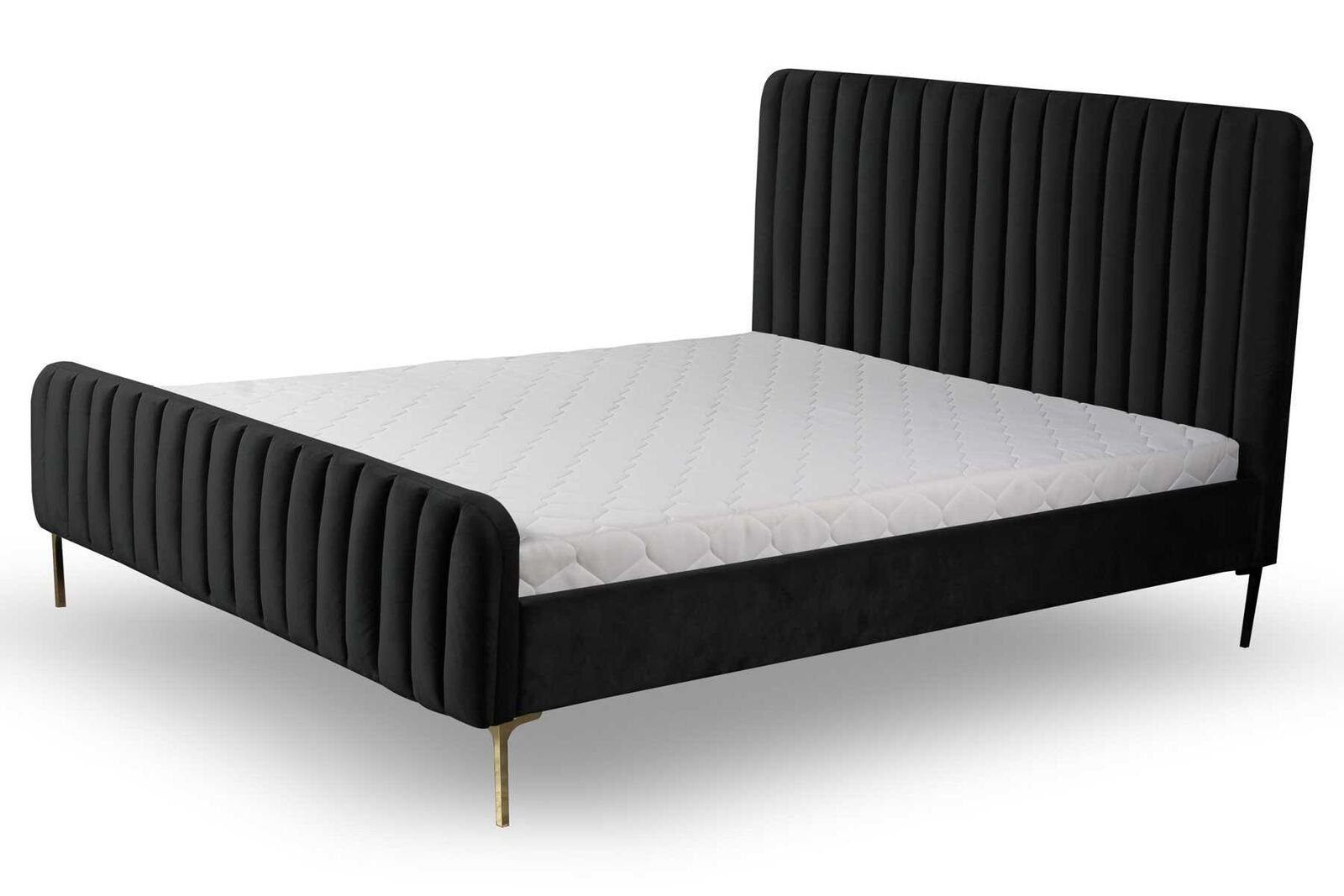 JVmoebel Bett Bett 1x Hotel Made Betten Design (1-tlg., Luxus Polster Doppel in Europa Zimmer 180x200cm Schlaf Bett)