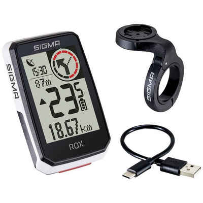 SIGMA SPORT Top-Mount Set Fahrrad-Navigationsgerät (GPS, GLONASS, spritzwassergeschützt)