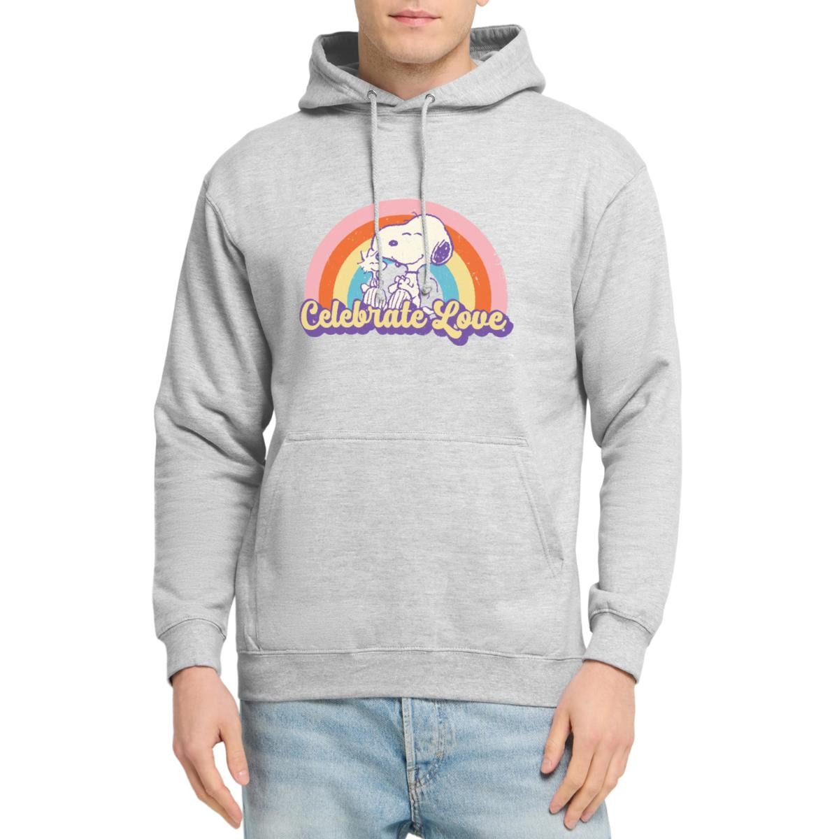 Spreadshirt Hoodie Peanuts Celebrate Love Design Mit Snoopy Unisex Hoodie (1-tlg)