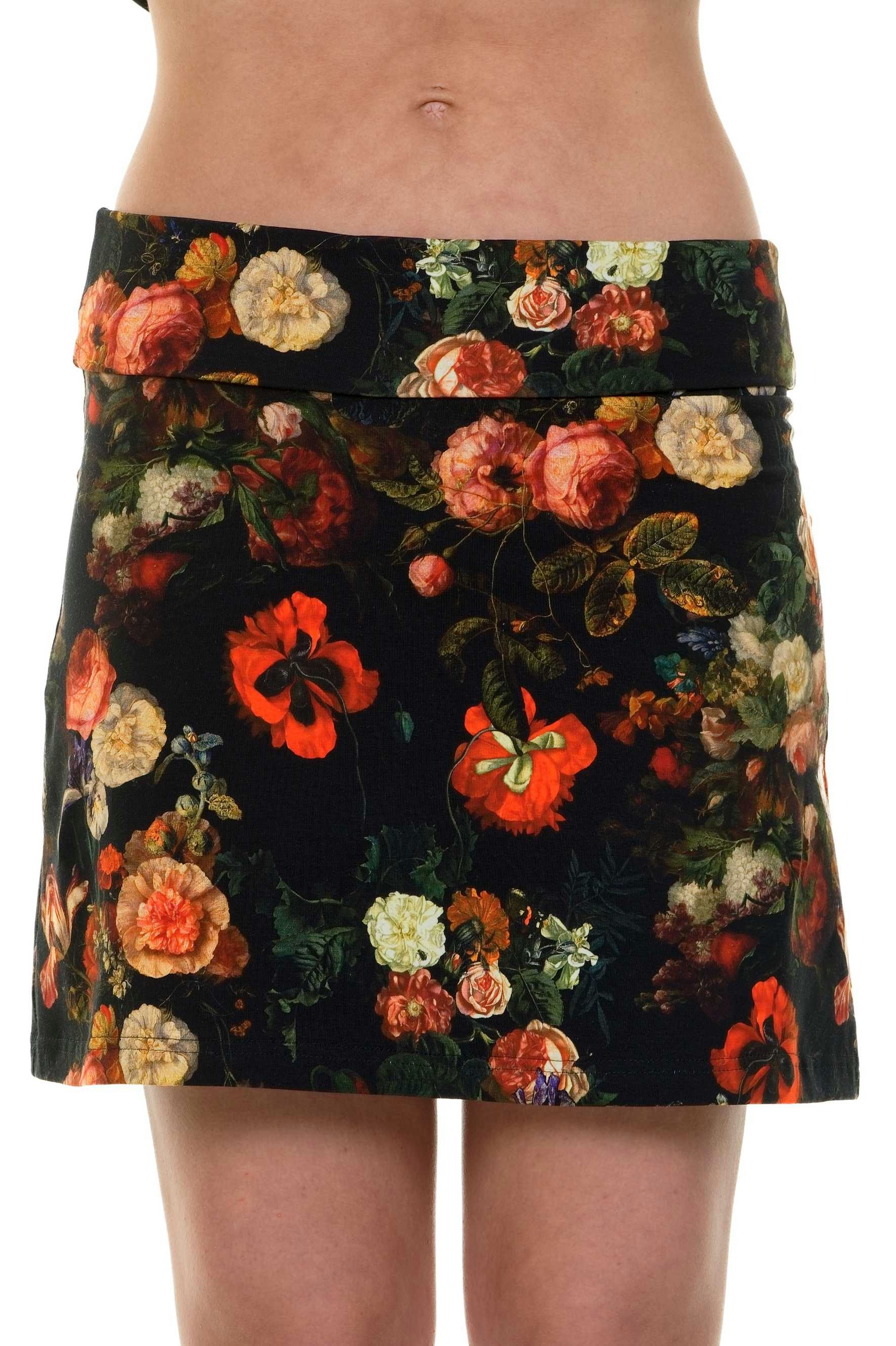 3Elfen A-Linien-Rock Elfen-Rock Sommerrock kurz A-Linie by 3Elfen