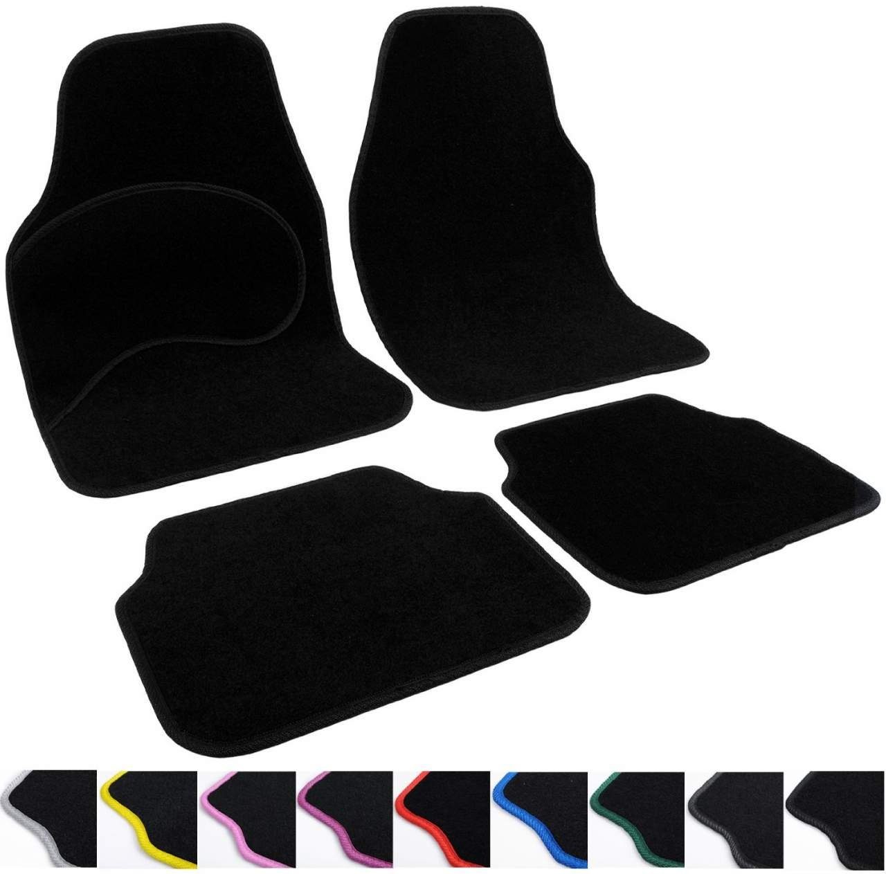 Woltu Fußmatte 7135, Höhe: 5 mm, universelle Autofußmatten-Set, gegen Wasse günstig online kaufen