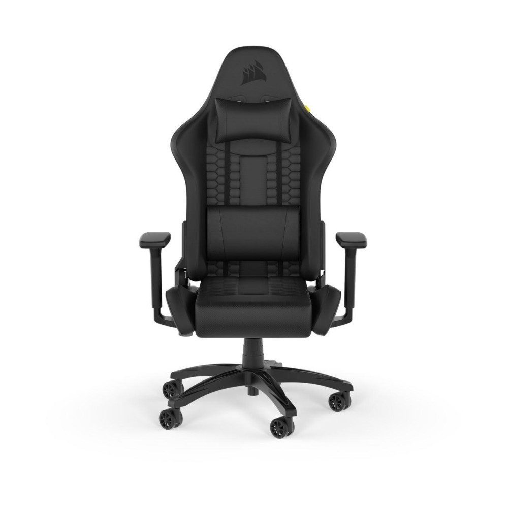 Corsair Gaming-Stuhl TC100 Relaxed Gaming-Stuhl, Kunstleder, Schwarz günstig online kaufen