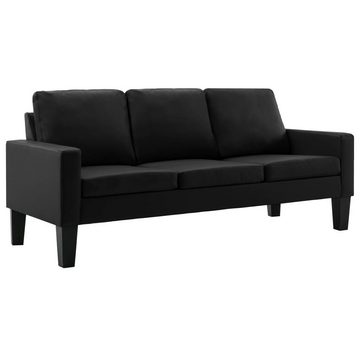 vidaXL Sofa 3-Sitzer-Sofa Kunstleder